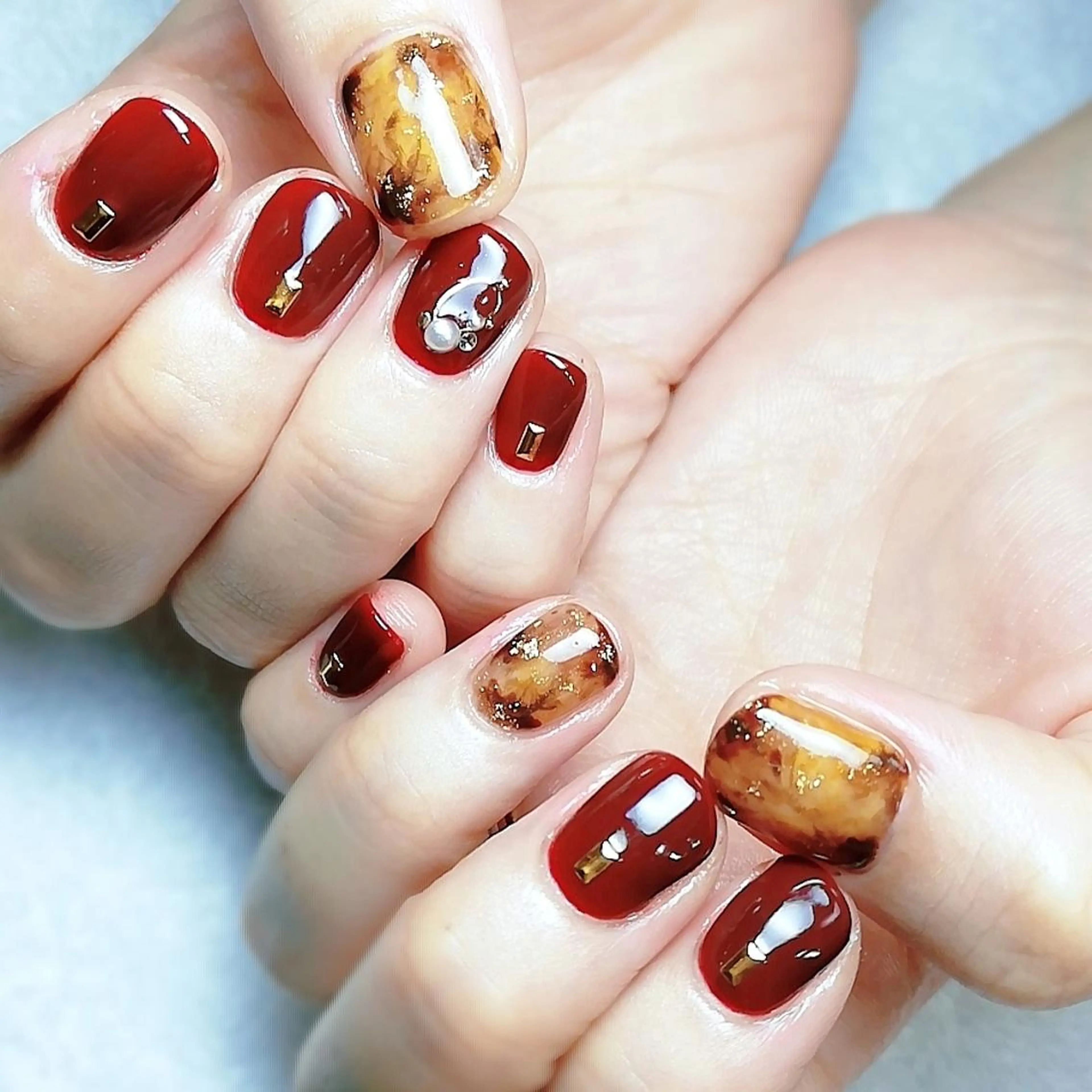 ネイル アートネイル ハンドネイル 柴崎 美幸のネイルデザイン