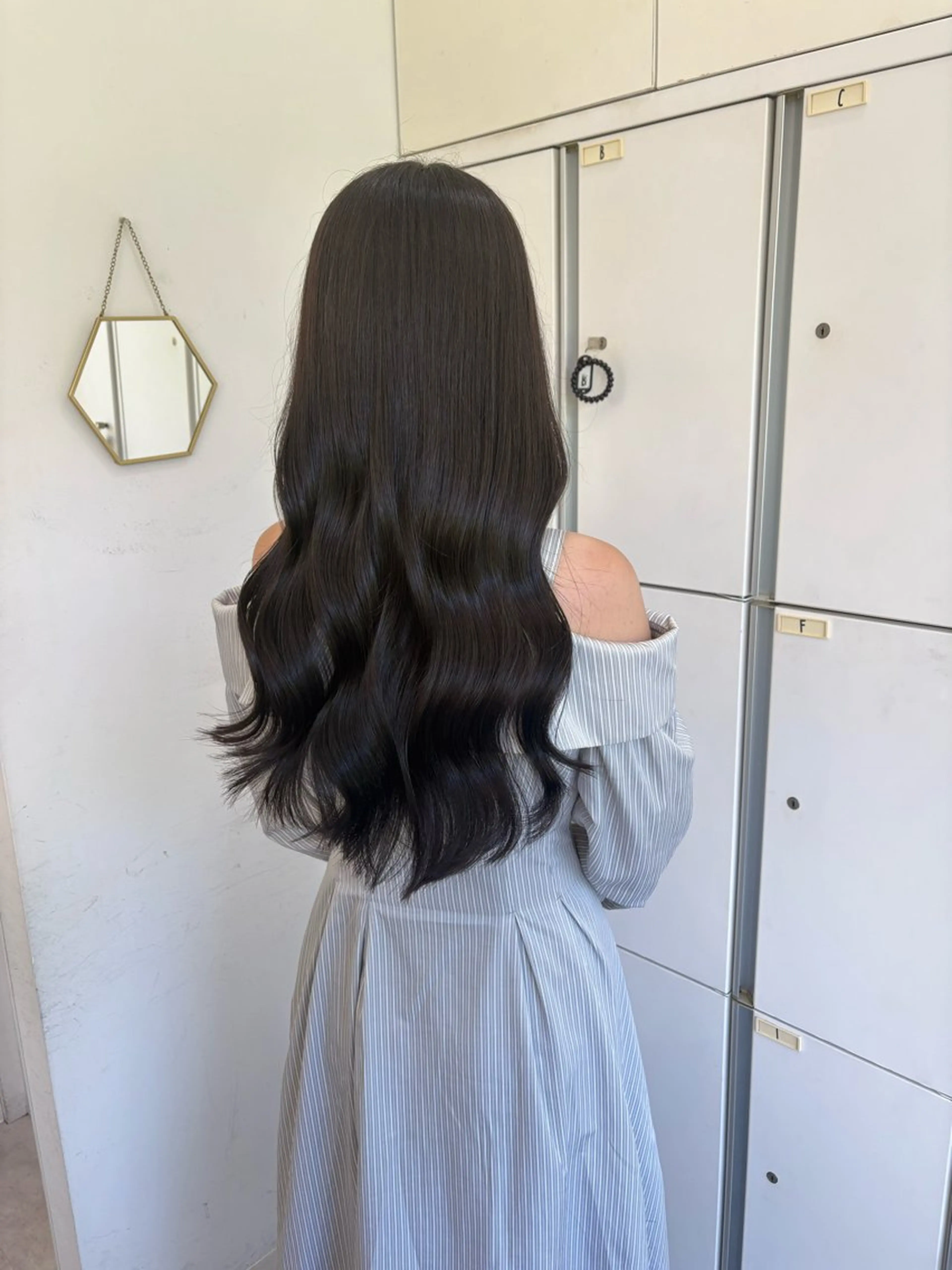 ロング カラー カット ヘアカラー トリートメント 🫧松尾彩舞樹🫧 アレンジ/艶カラー✨のヘアスタイル