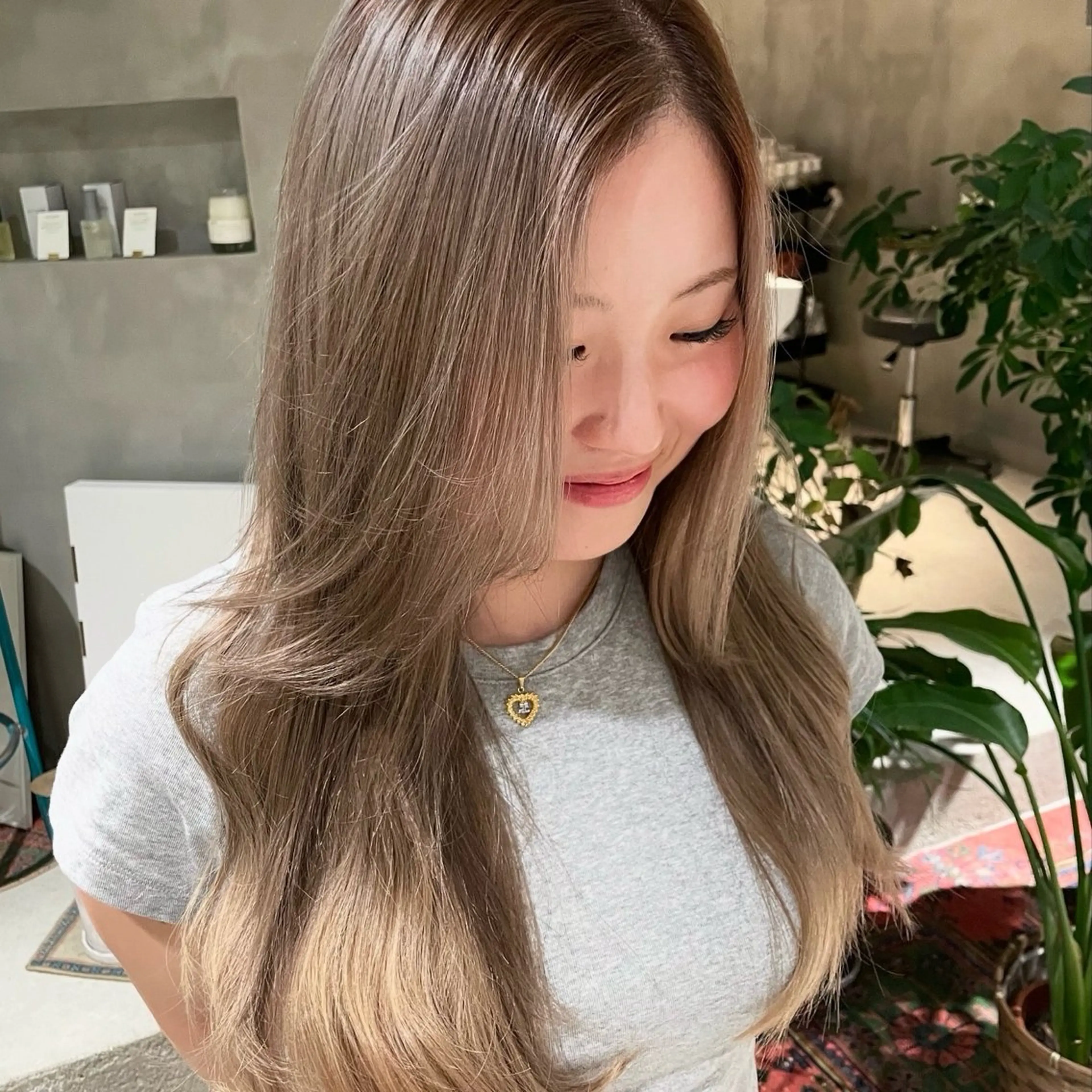 ロング カラー ヘアカラー how所属・大阪/心斎橋 /ハイトーン/ちひろのヘアスタイル