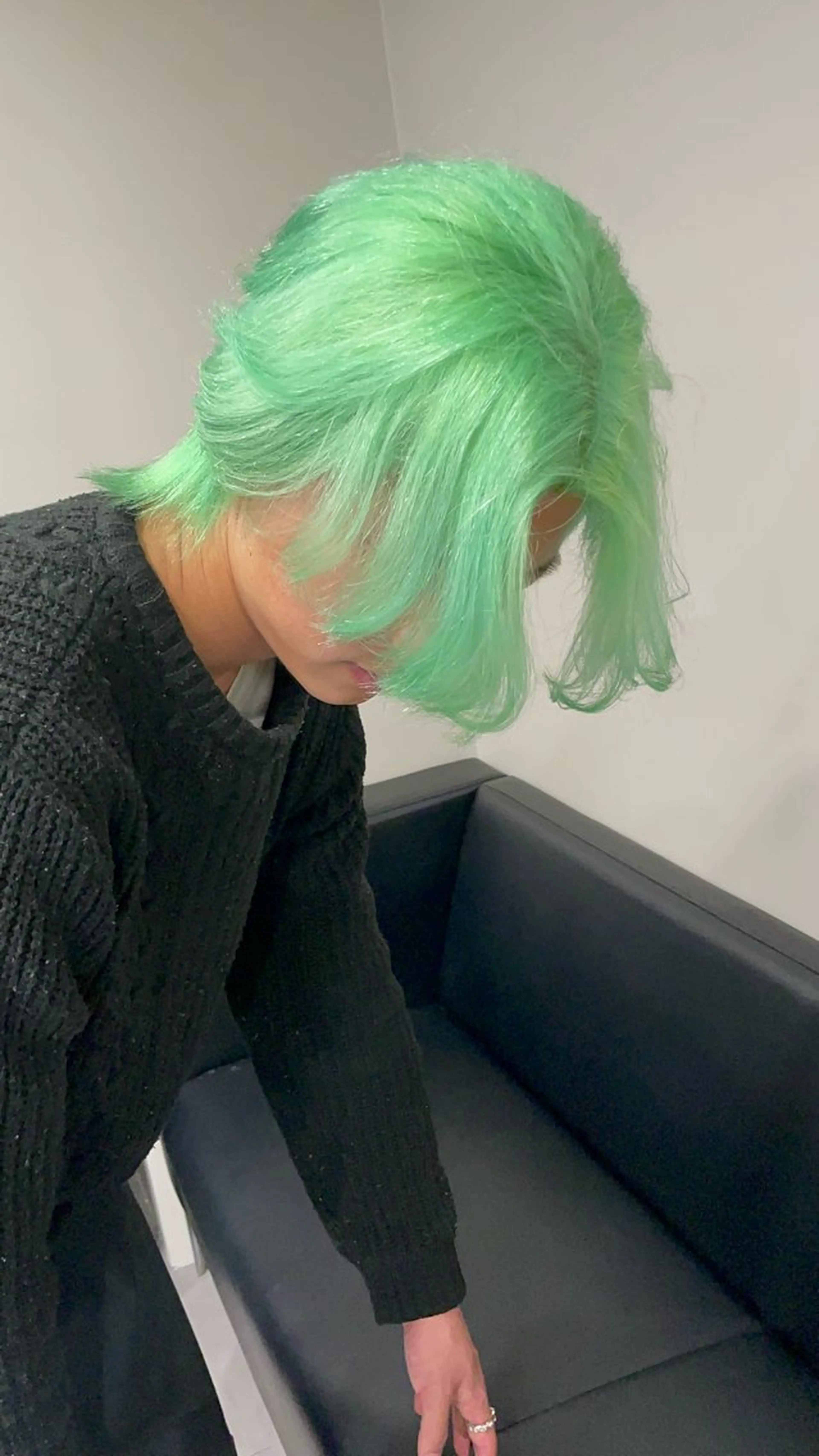 カラー ブリーチ ヘアカラー ikiRu ﾊｲﾄｰﾝ/渋谷のヘアスタイル