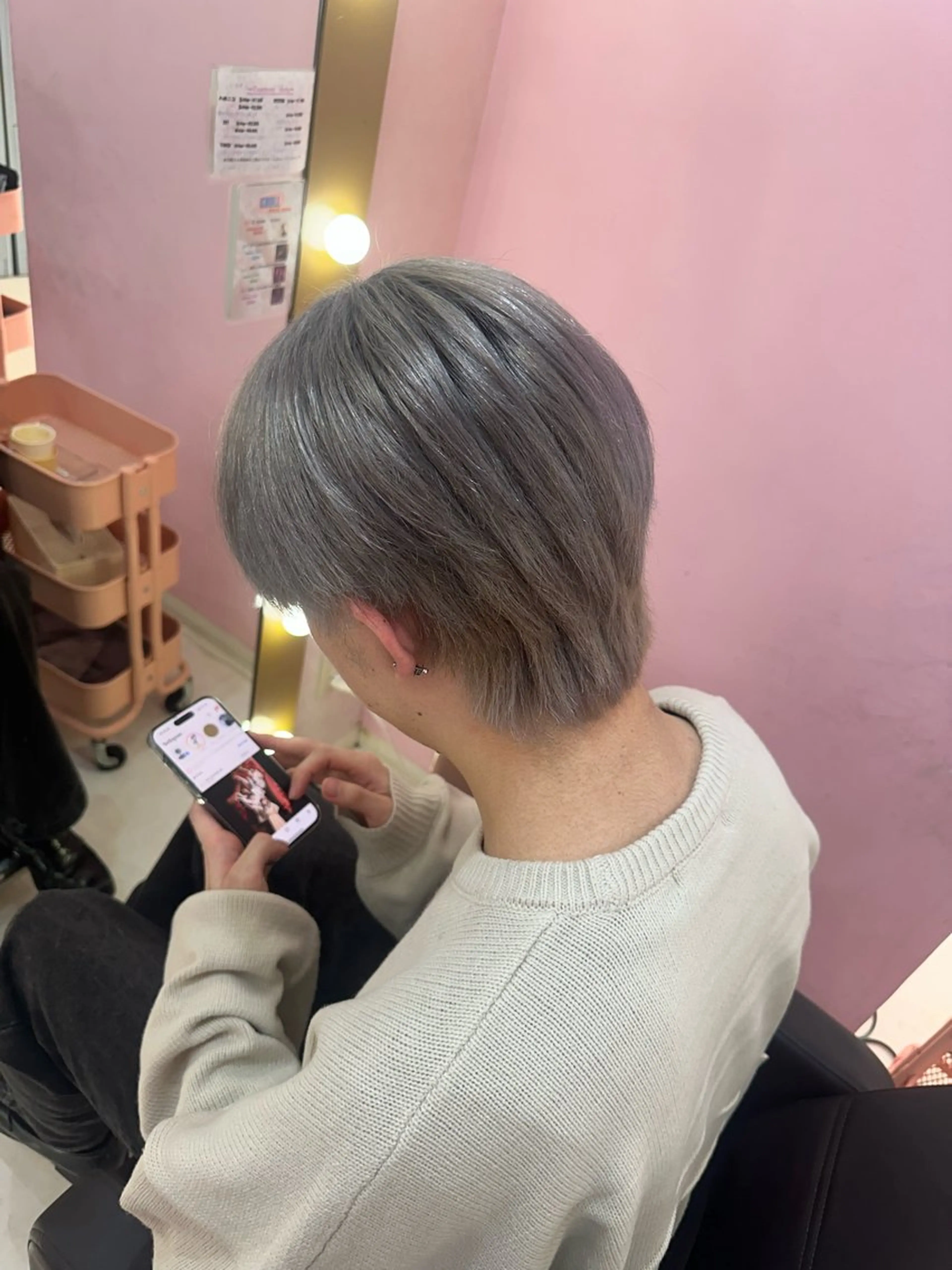 ショート カラー カット ヘアカラー トリートメント ハイトーン支持率 No.1🦋KOKIのヘアスタイル