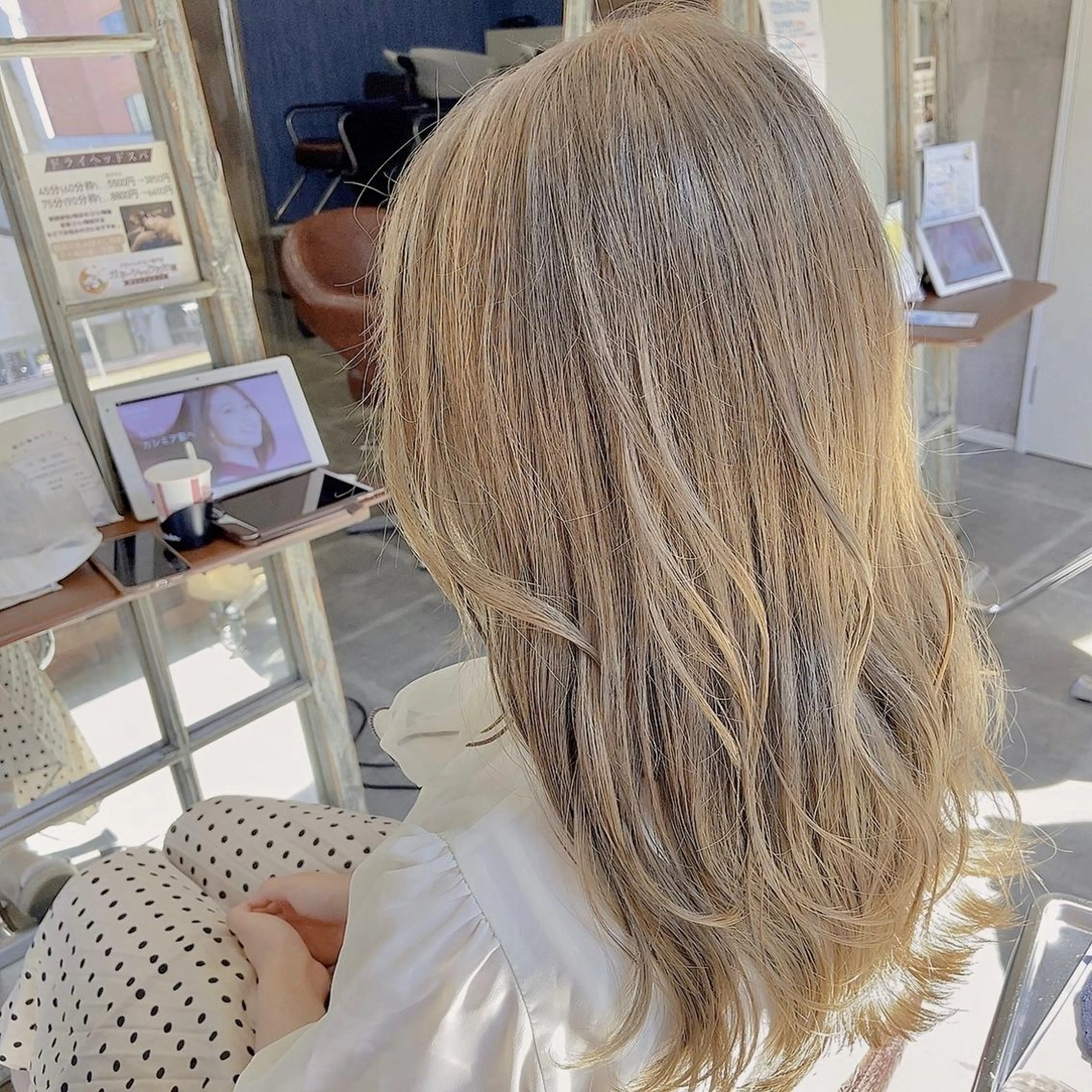 ロング カラー 全店売上No.1🏆 ✨深江裕稀のヘアスタイル