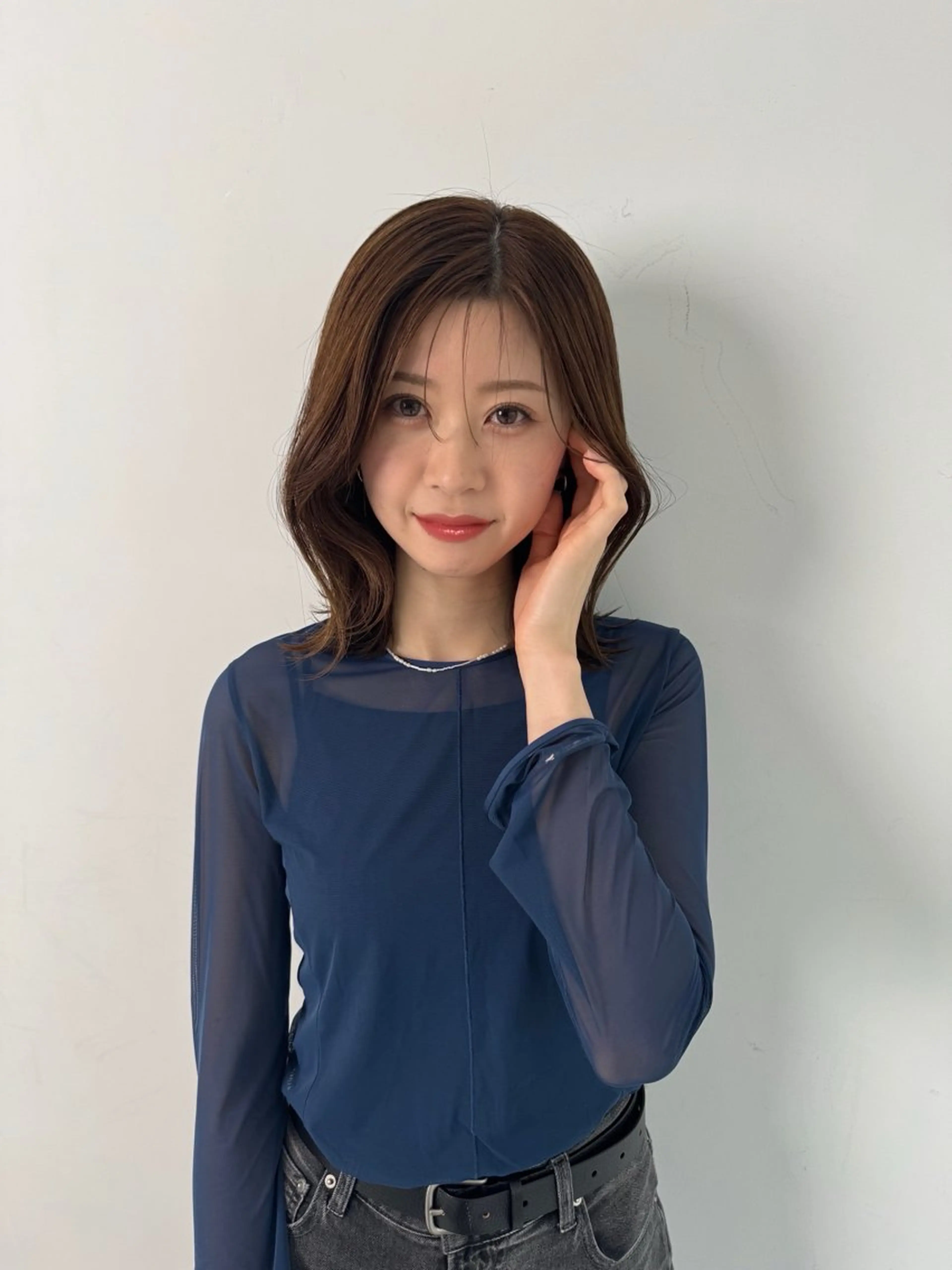 ミディアム くびれヘア SHICUNEアサミ /ショート/メンズのヘアスタイル