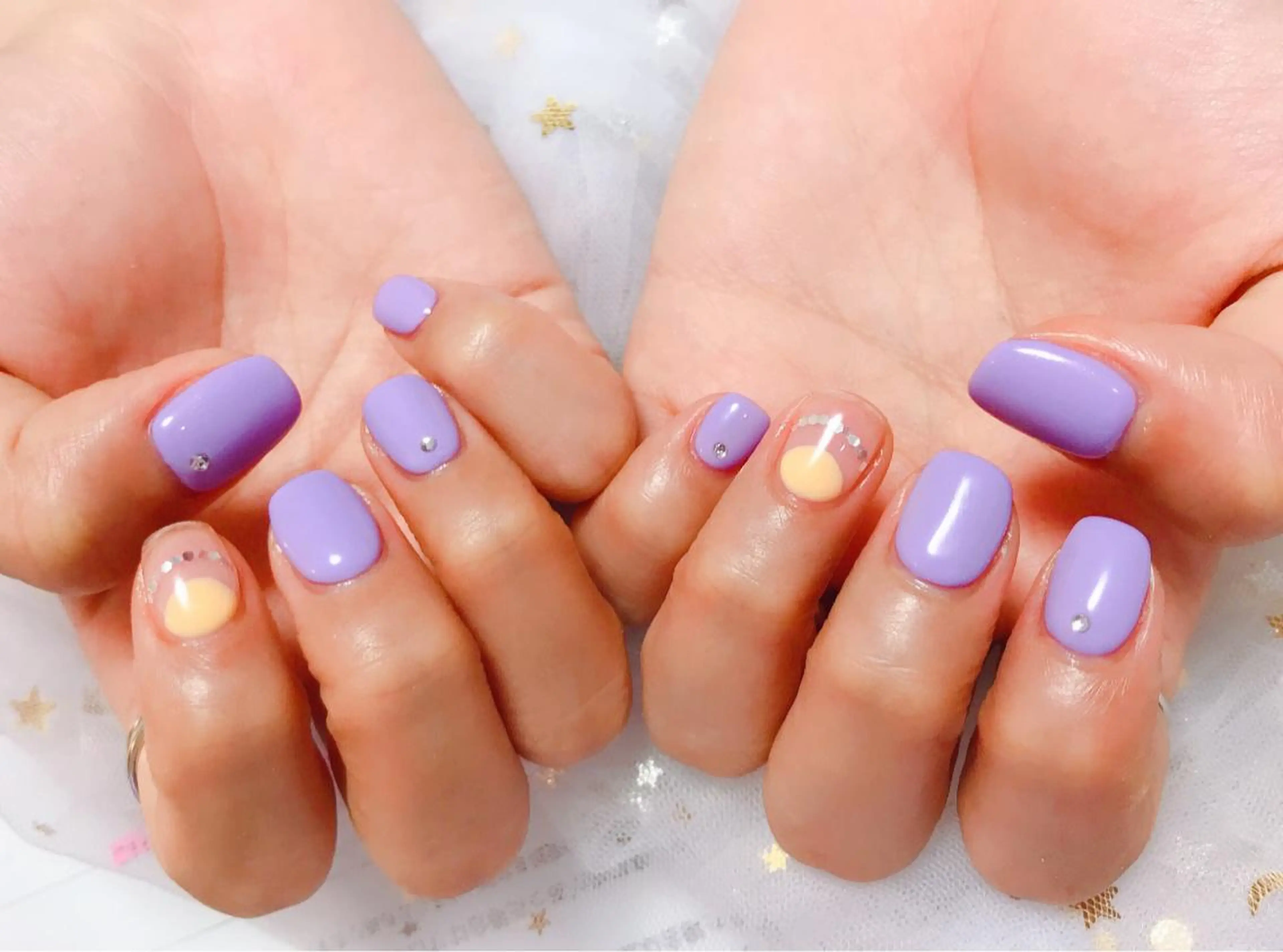 カラー ネイル Q Free nailsのネイルデザイン