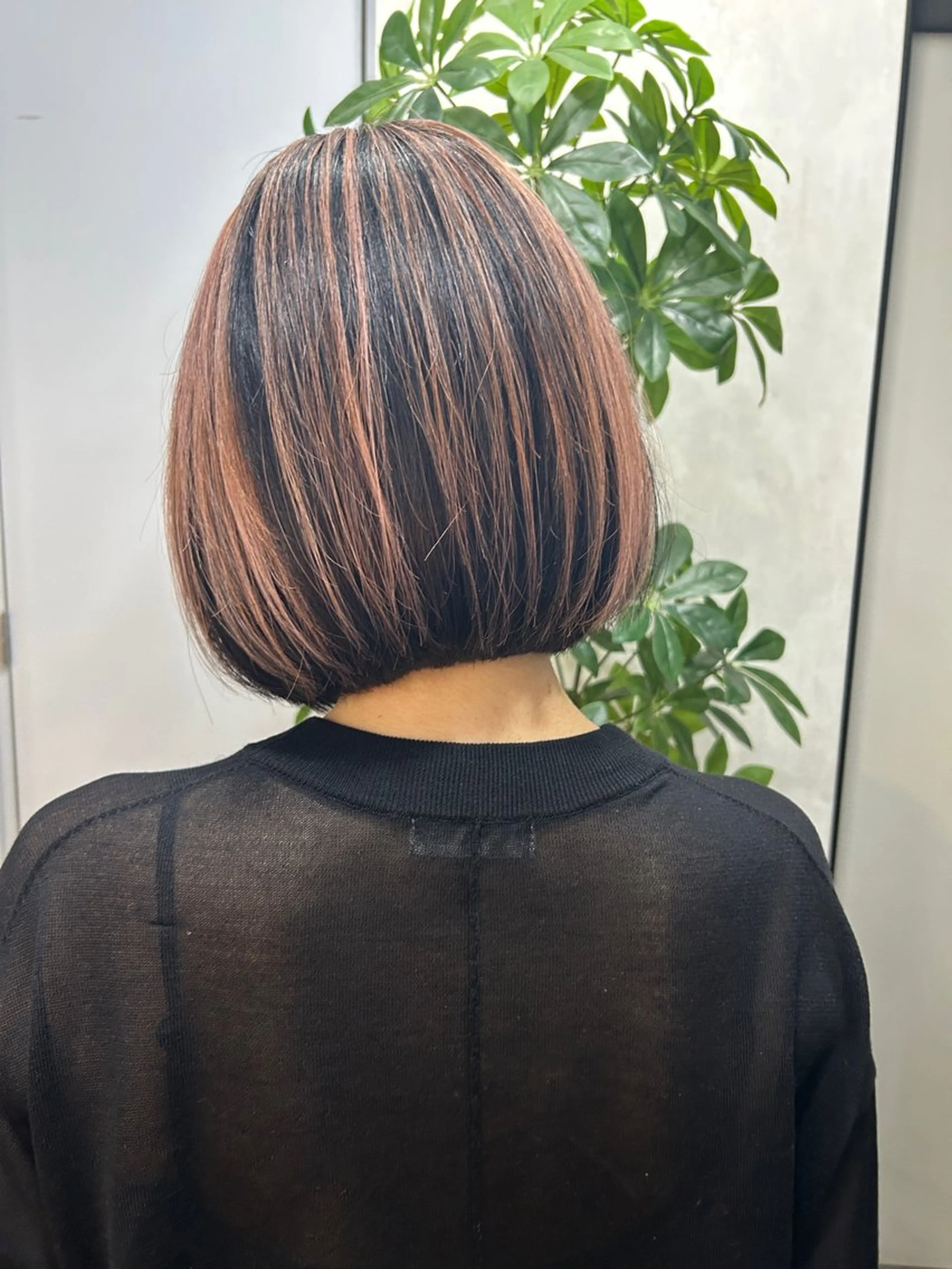 ショート カット ヘアカラー トリートメント 新宿/美髪矯正 髪質改善/韓国風山本のヘアスタイル