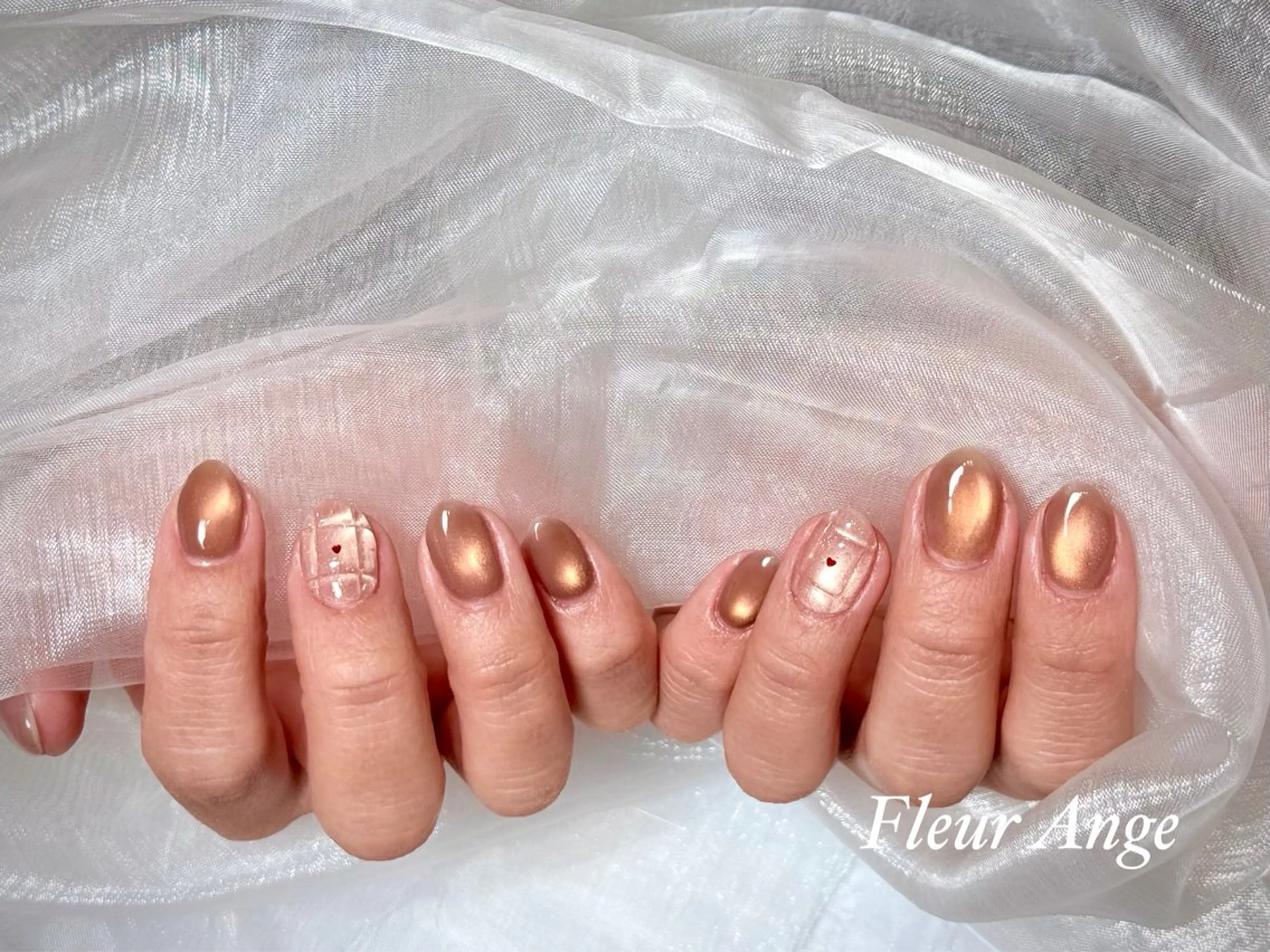 ネイル ハンドネイル Fleur Ange nail salonのネイルデザイン