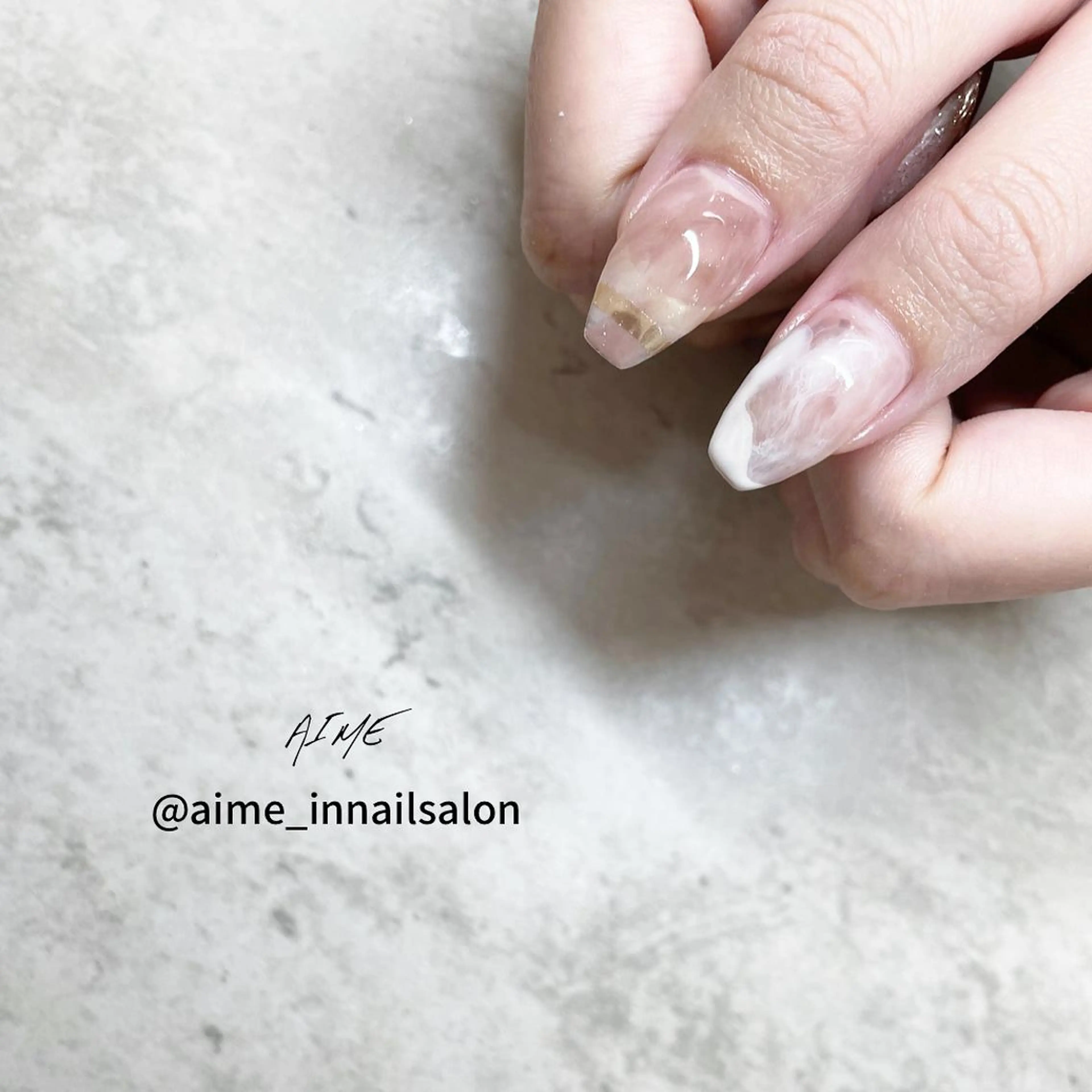 ネイル ハンドネイル AIME （momo）のネイルデザイン