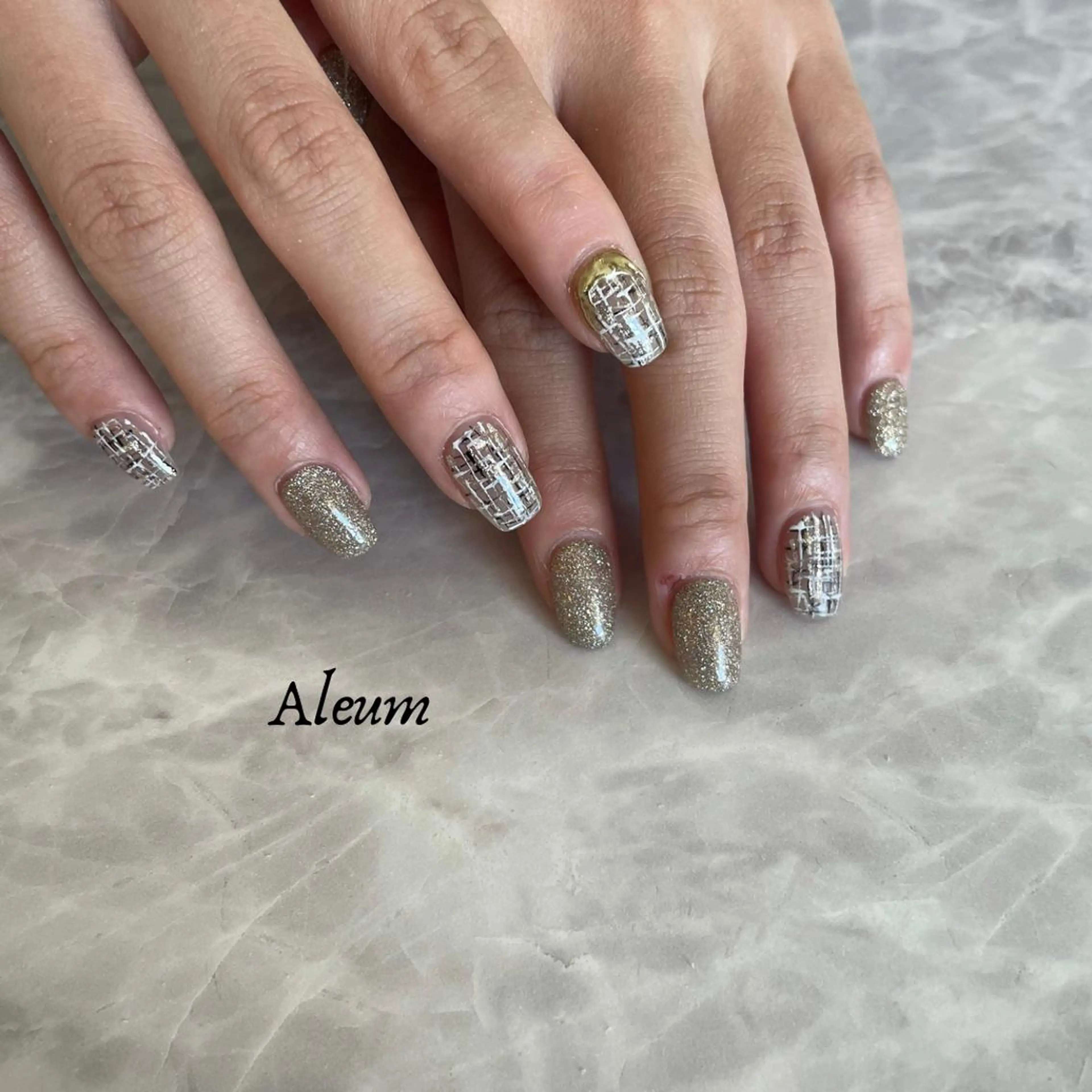 ネイル ハンドネイル Aleum所属・Nail Salon Aleumのネイルデザイン