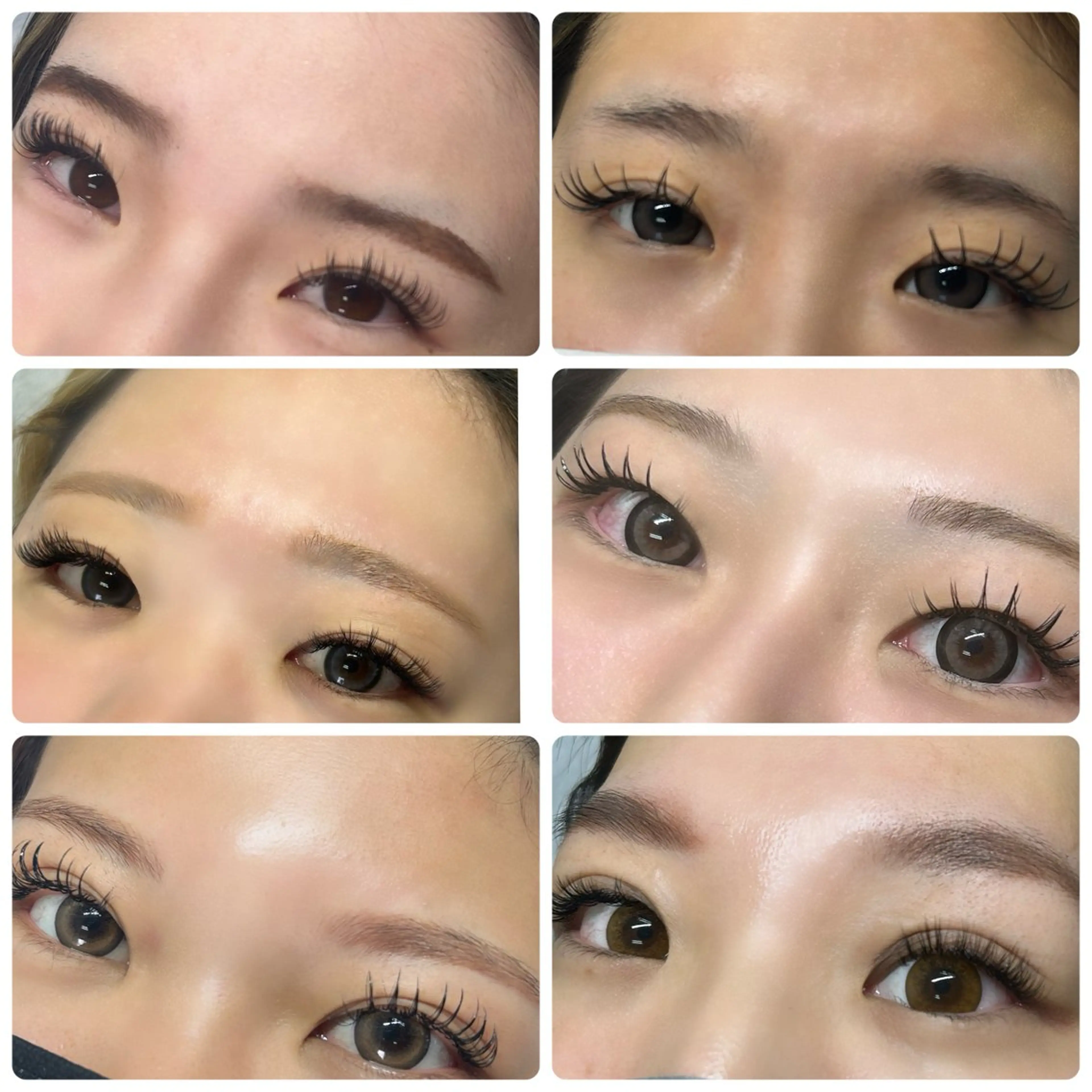 マツエク・マツパ バインドロック EYELA南森町 帆乃佳✌︎¨̮のマツエク・マツパデザイン