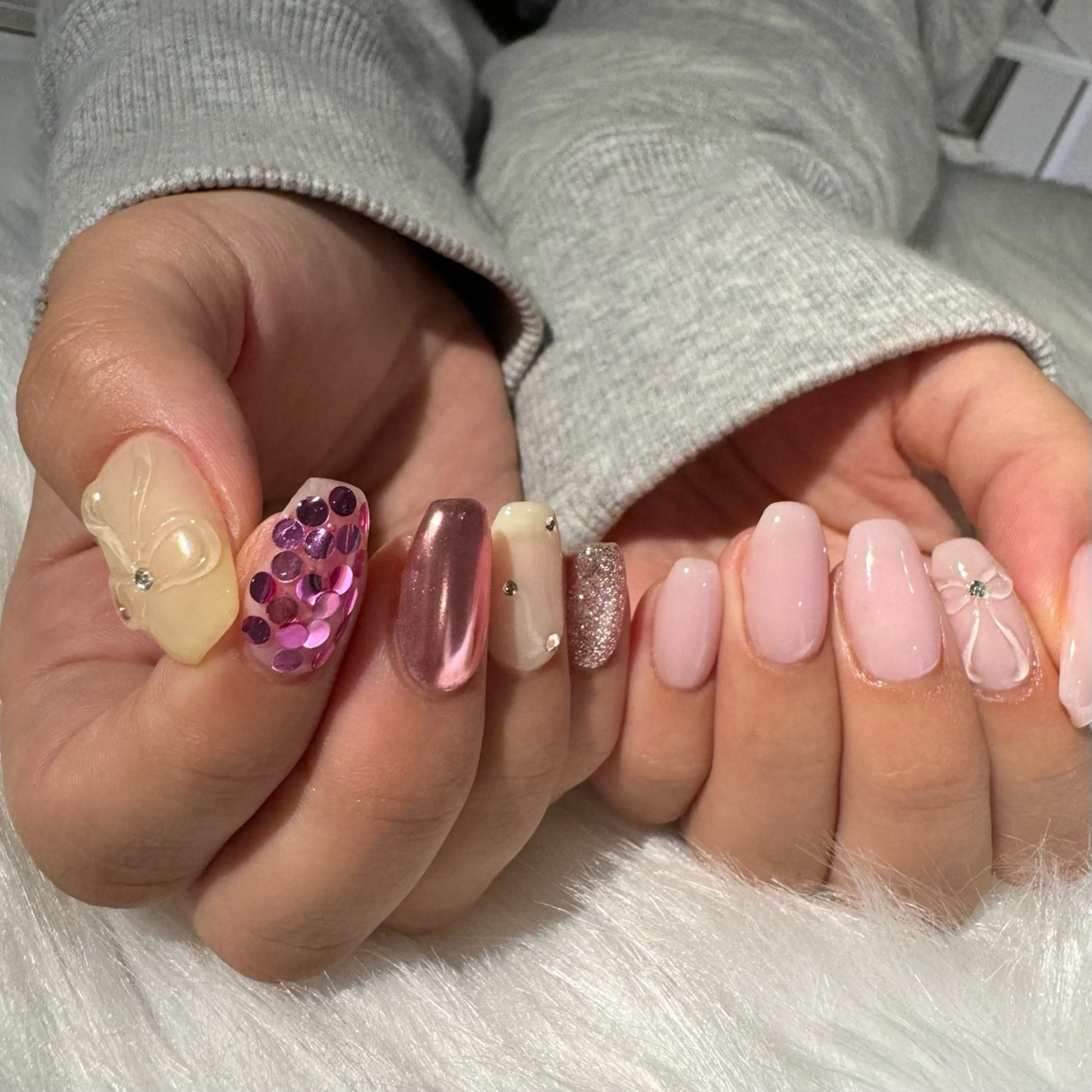 ネイル ピンク Stay for 中央通り店のネイルデザイン