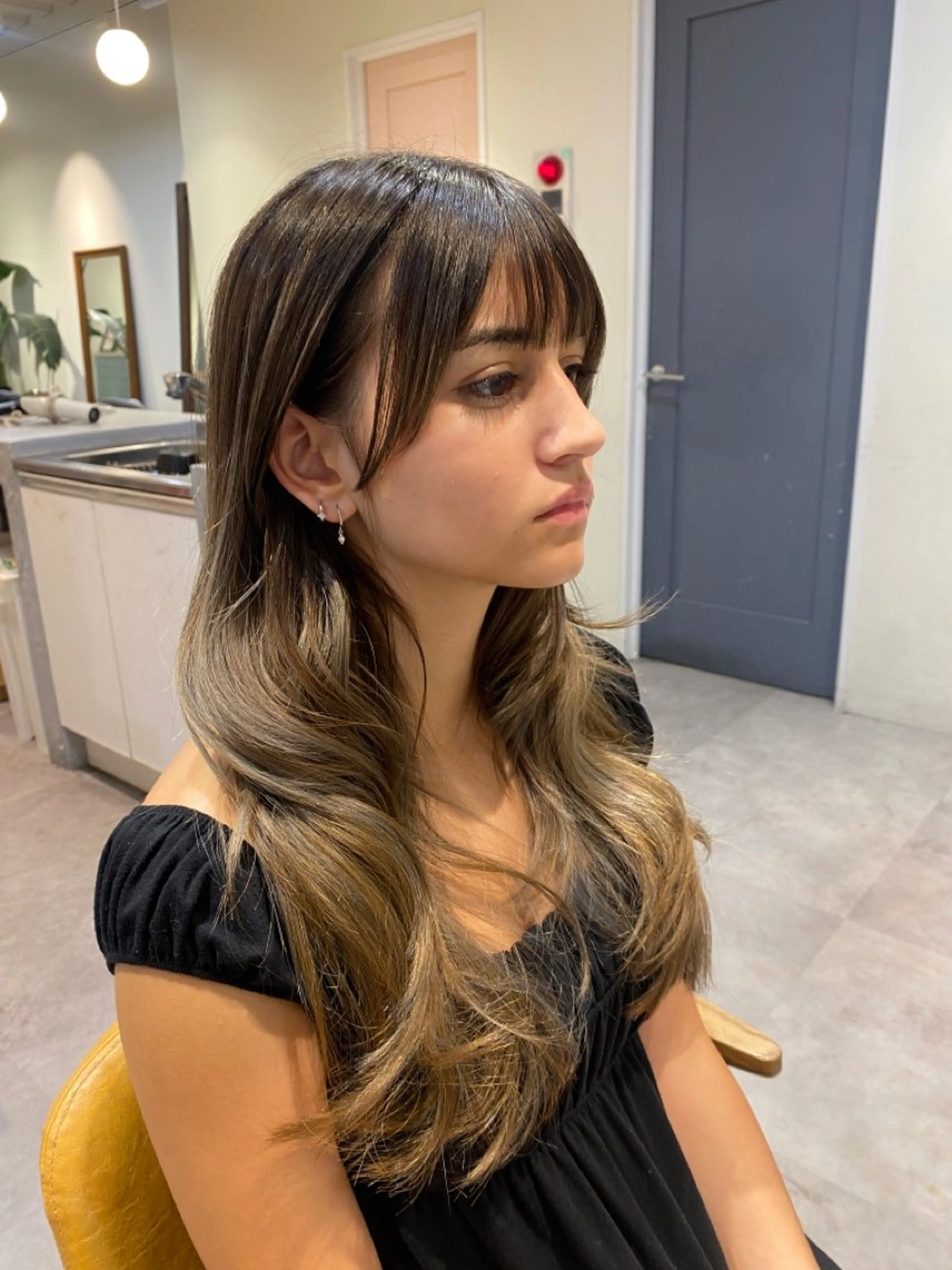 ロング カラー 当日予約大歓迎💗 依田瑞希のヘアスタイル