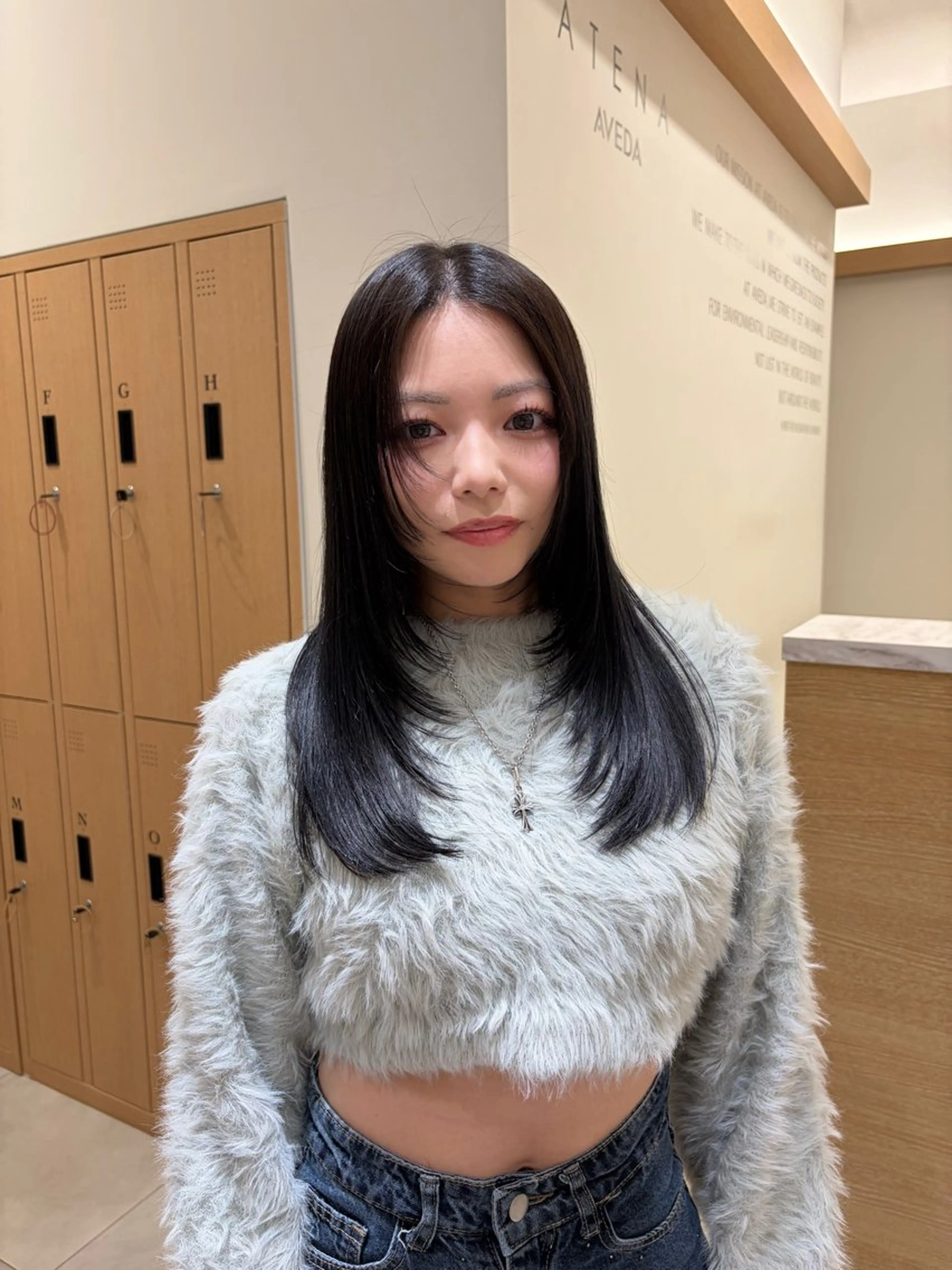 ロング レイヤーカット ATENA AVEDA所属・sayaka / ショートカットのヘアスタイル