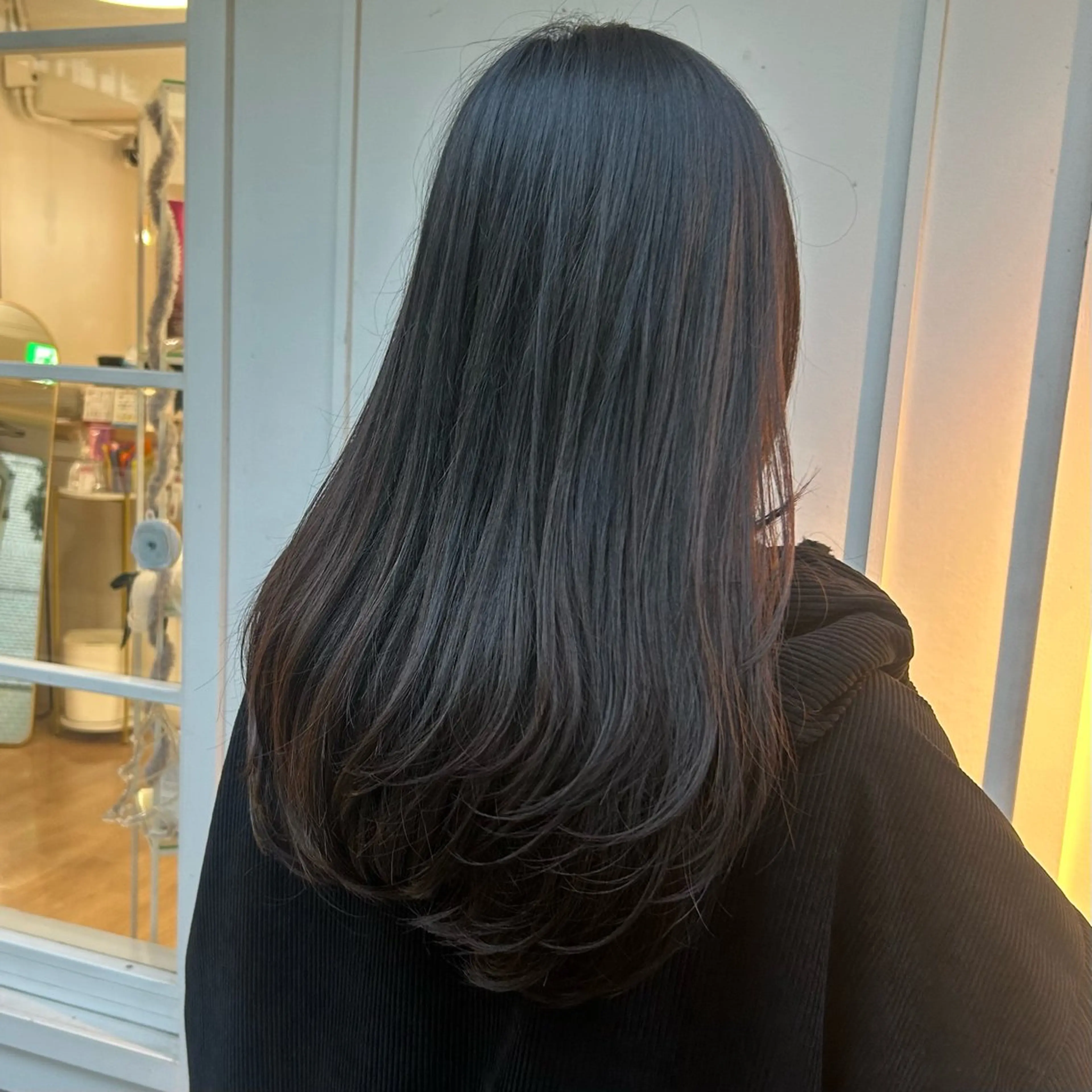 ロング カラー レイヤーカット/髪質 改善✨/藤田侑花のヘアスタイル