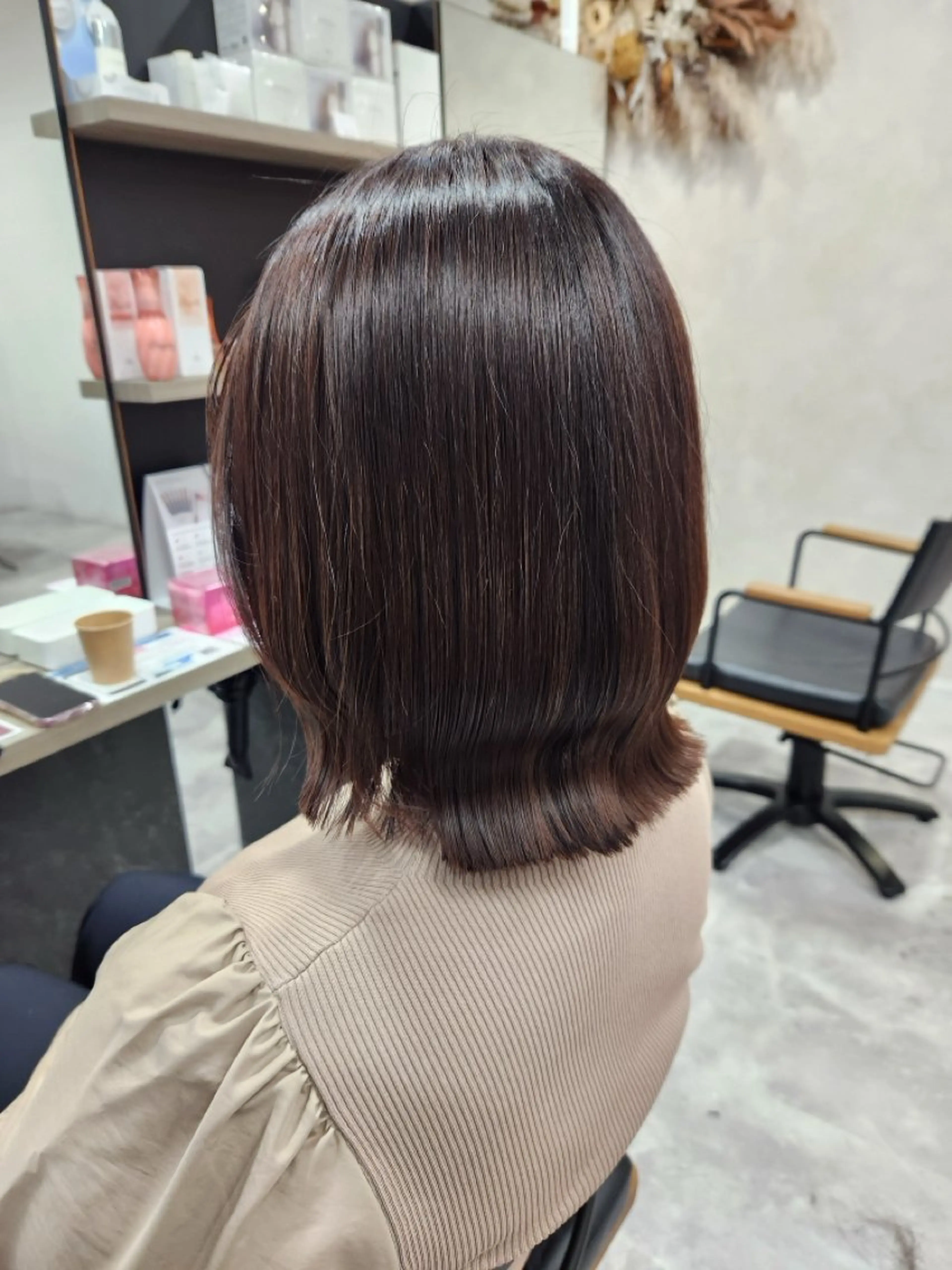 ロング トリートメント まお/ 髪質改善💜のヘアスタイル