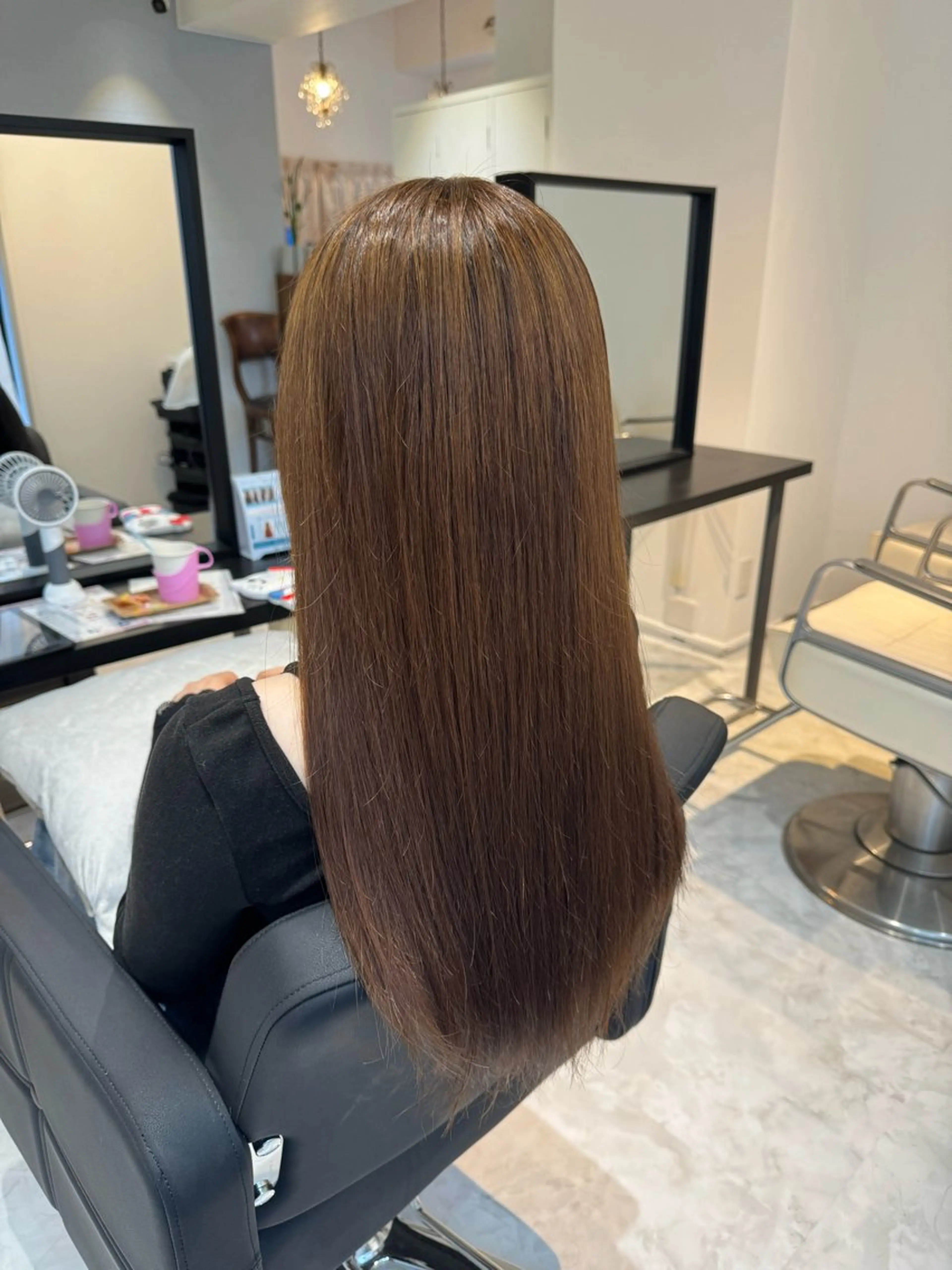 ロング カラー 髪質改善 トリートメント 酸性ストレート 酸熱トリートメント ORL’MENT所属・髪質改善ストレート オルメントのヘアスタイル