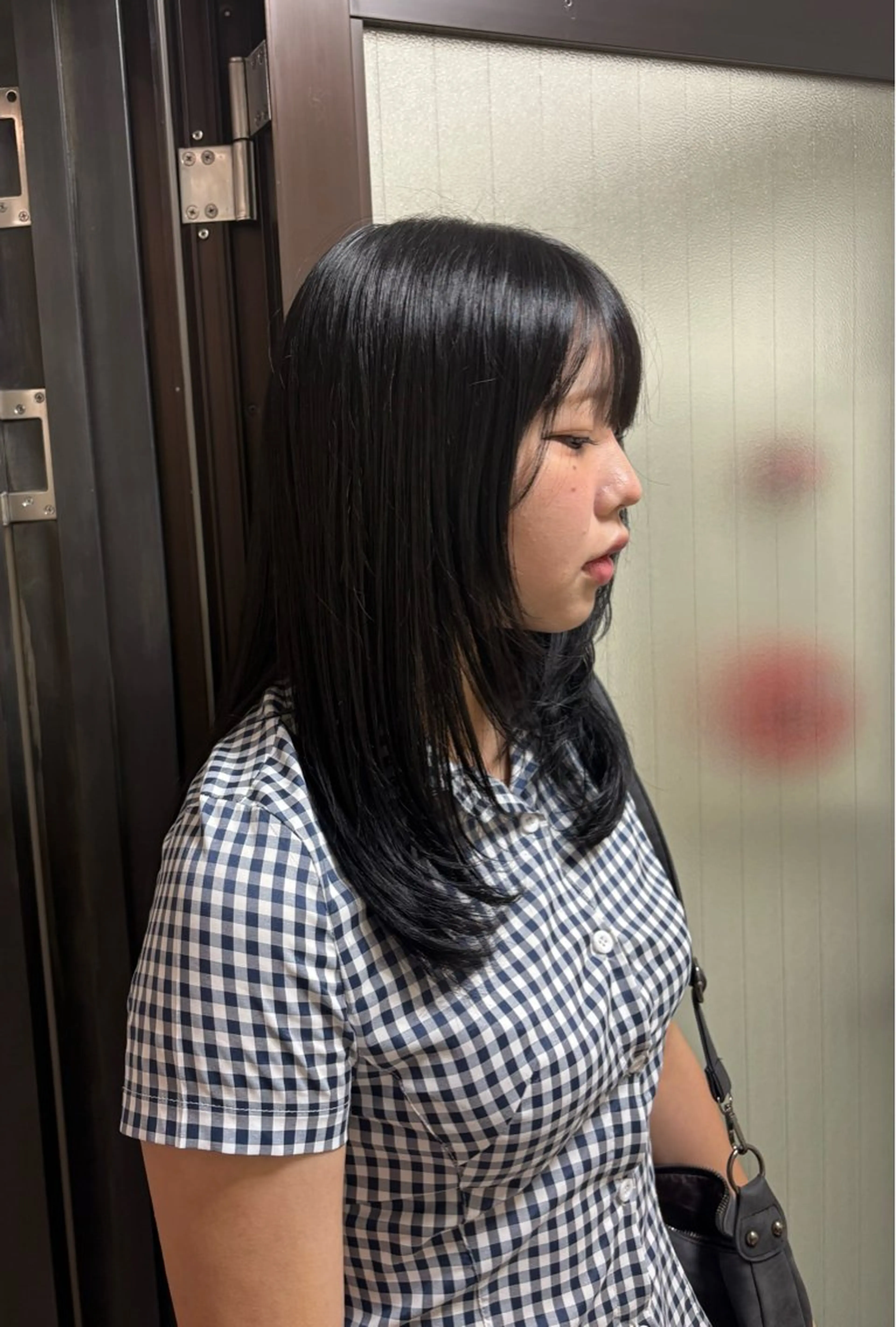 セミロング ALBUM ACADEMY 清水のヘアスタイル