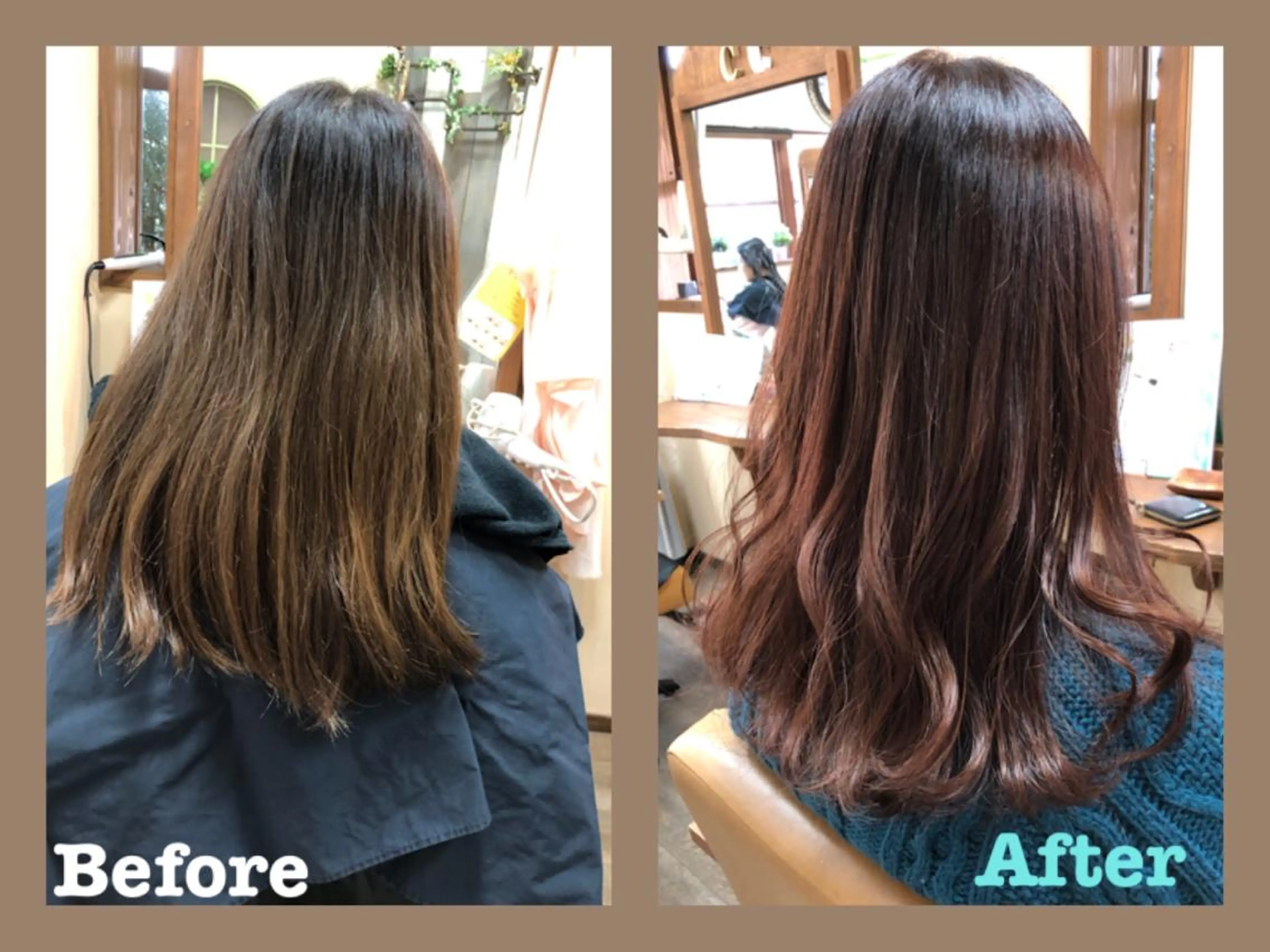 カラー 杉野 まみのヘアスタイル