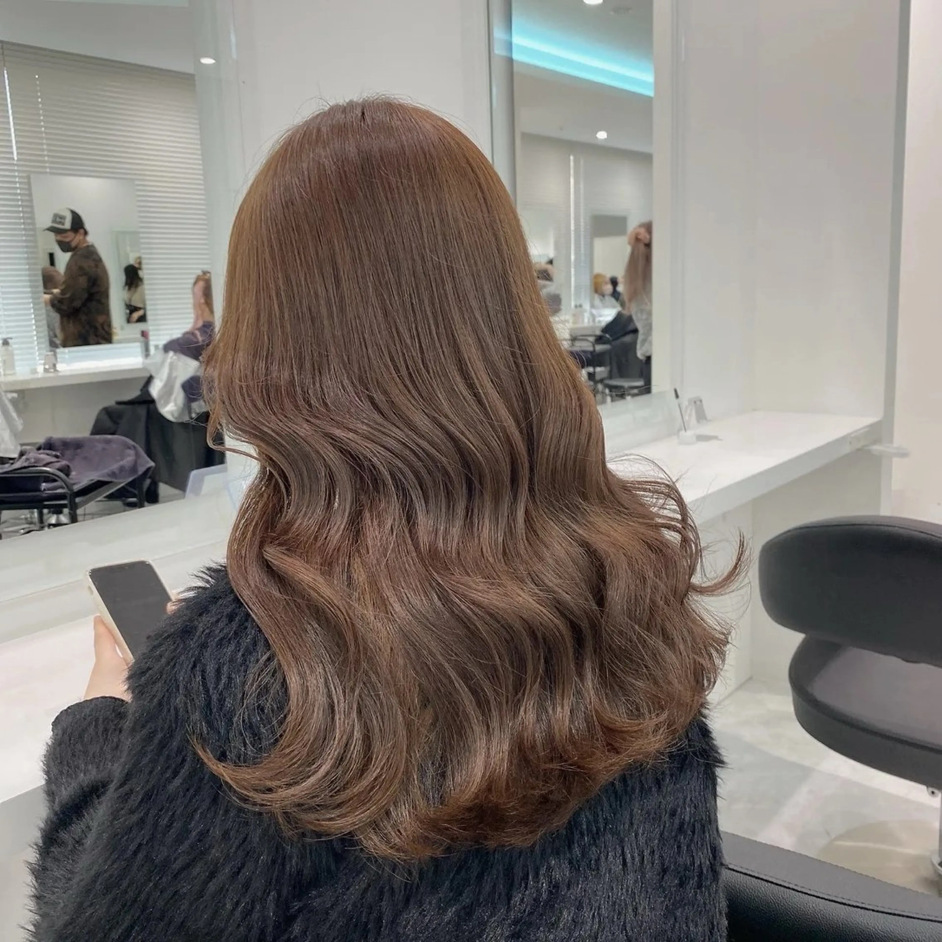 ロング カラー ヘアアレンジ レイヤー/艶ベージュ /🎀Saki🎀のヘアスタイル