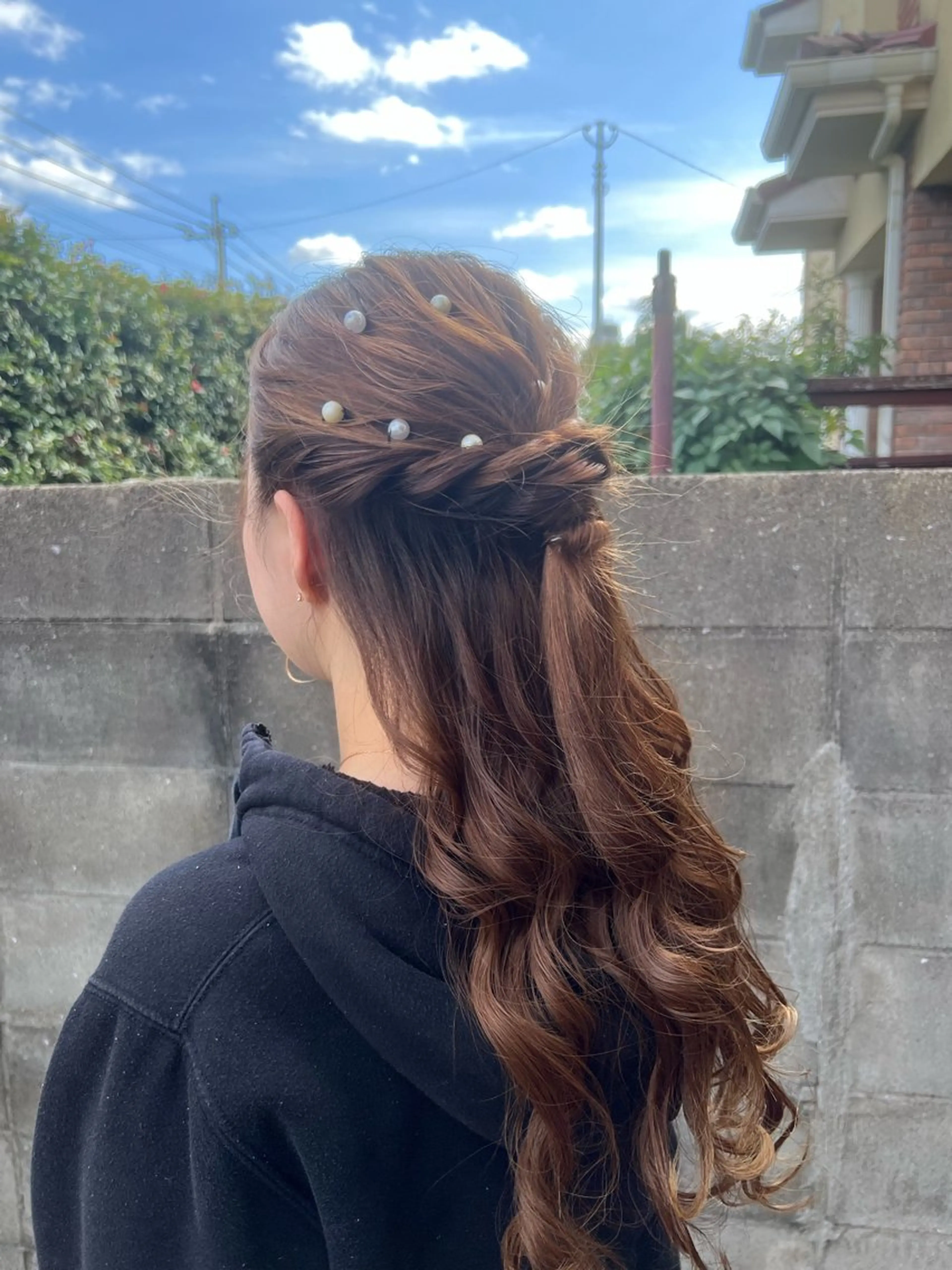 ヘアアレンジ (h)wim kikoのヘアスタイル