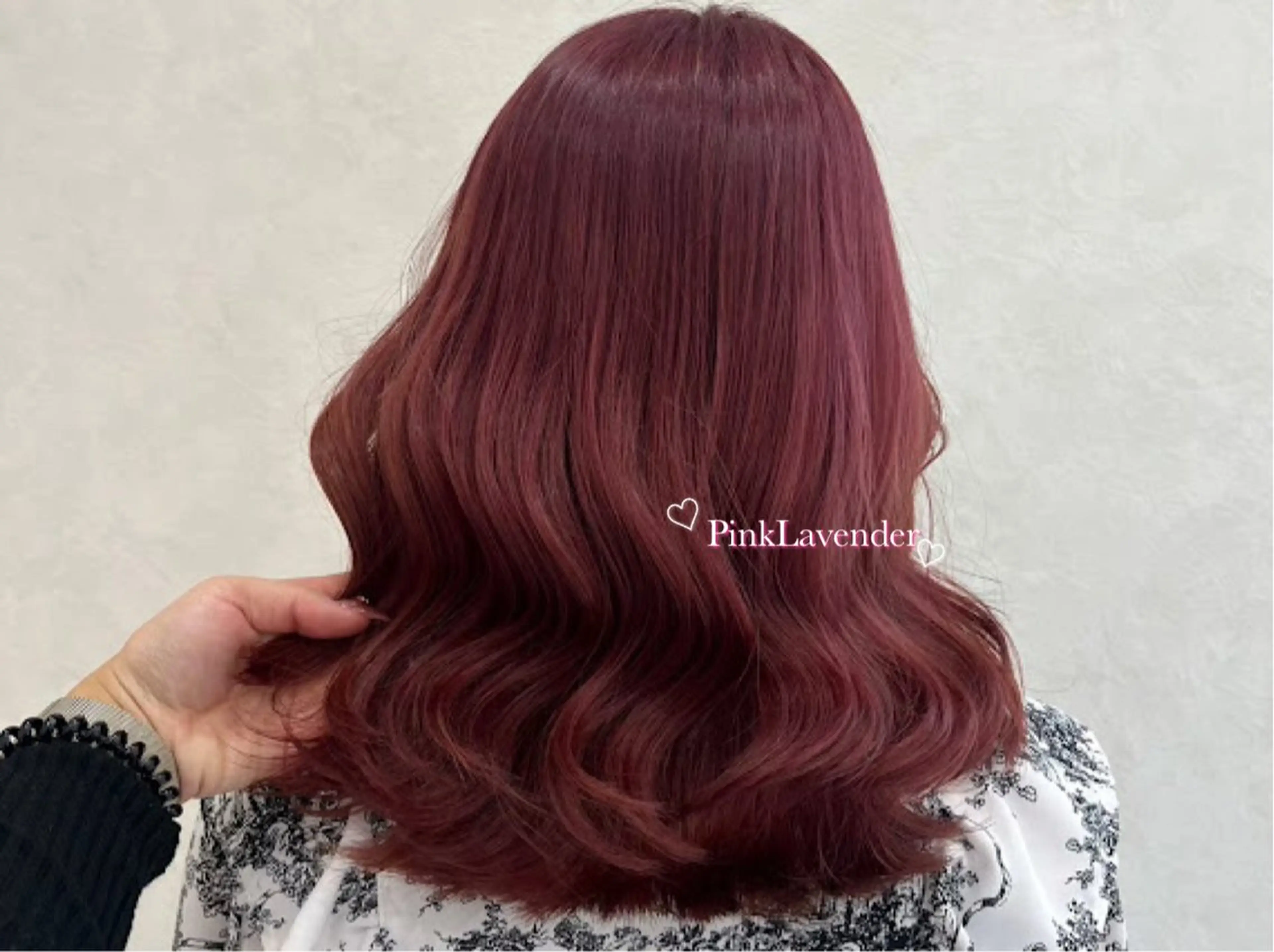 カラー ヘアアレンジ ラベンダーカラー ピンクカラー ピンクラベンダー 暖色🎀/アレンジ 🪄/Ayaneのヘアスタイル