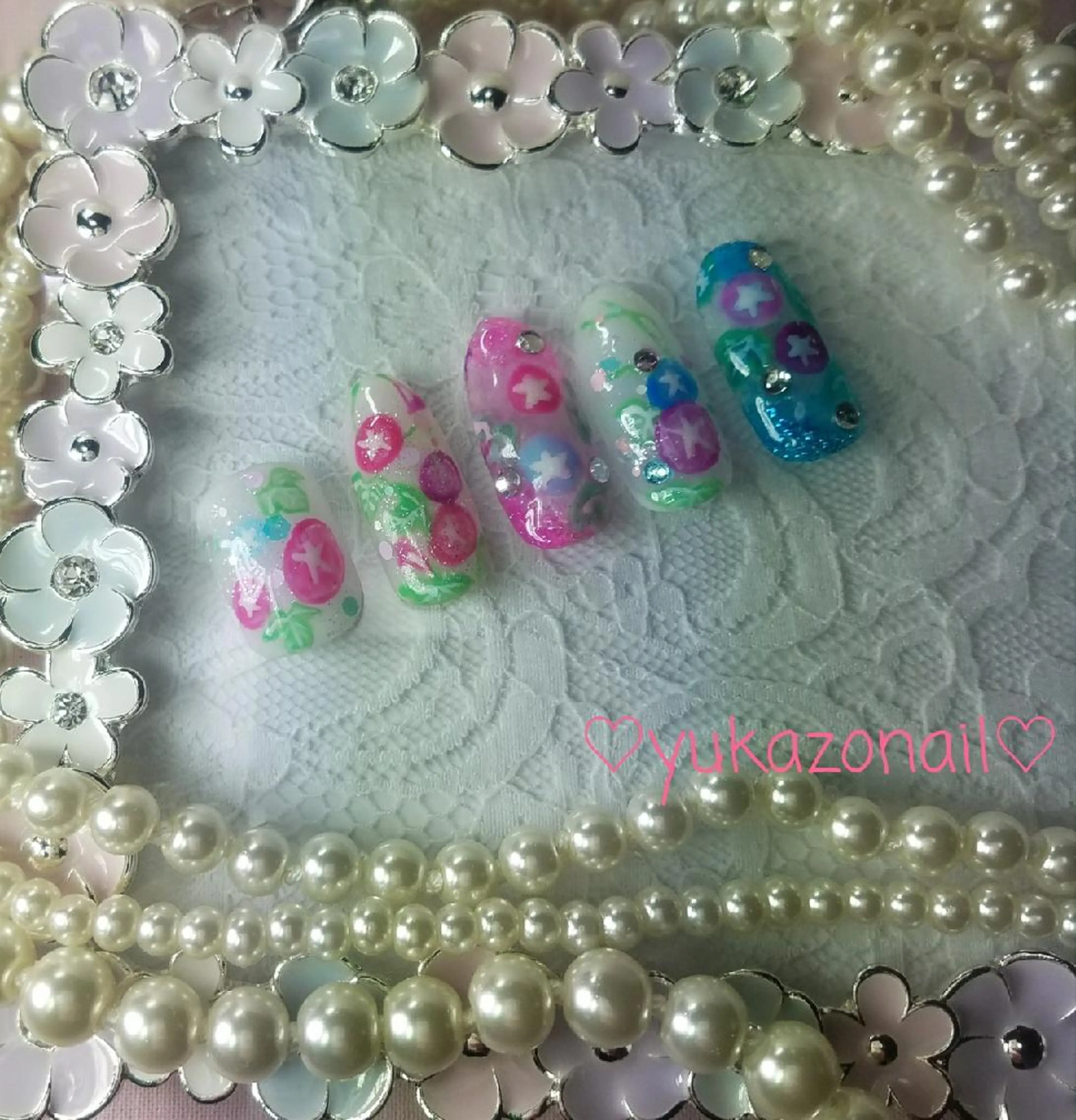 ネイル ネイルチップ nail atelier yuka所属・❤ yuka❤のネイルデザイン