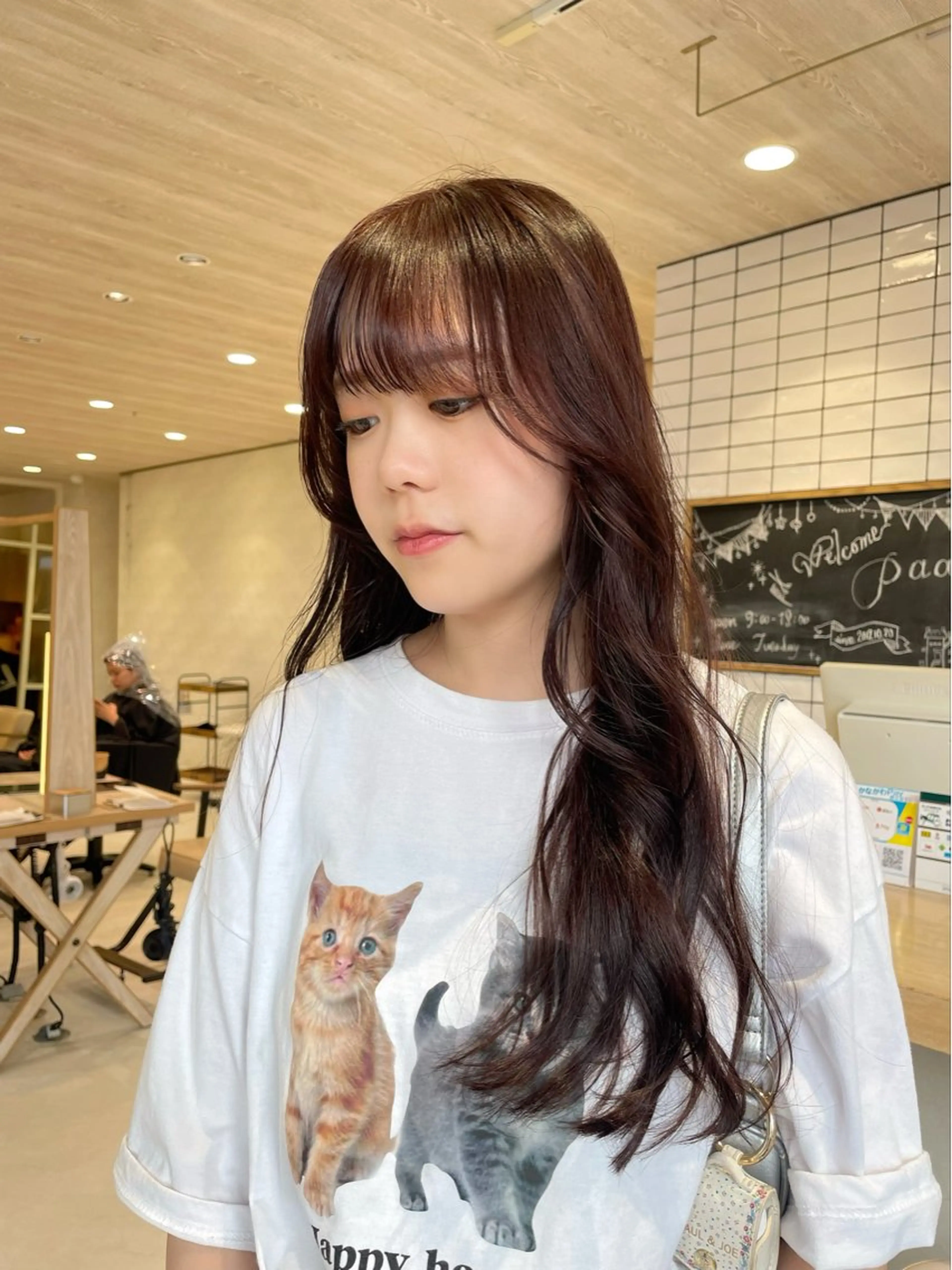 ロング カラー カット ヘアカラー haru/レイヤー/ ウルフのヘアスタイル