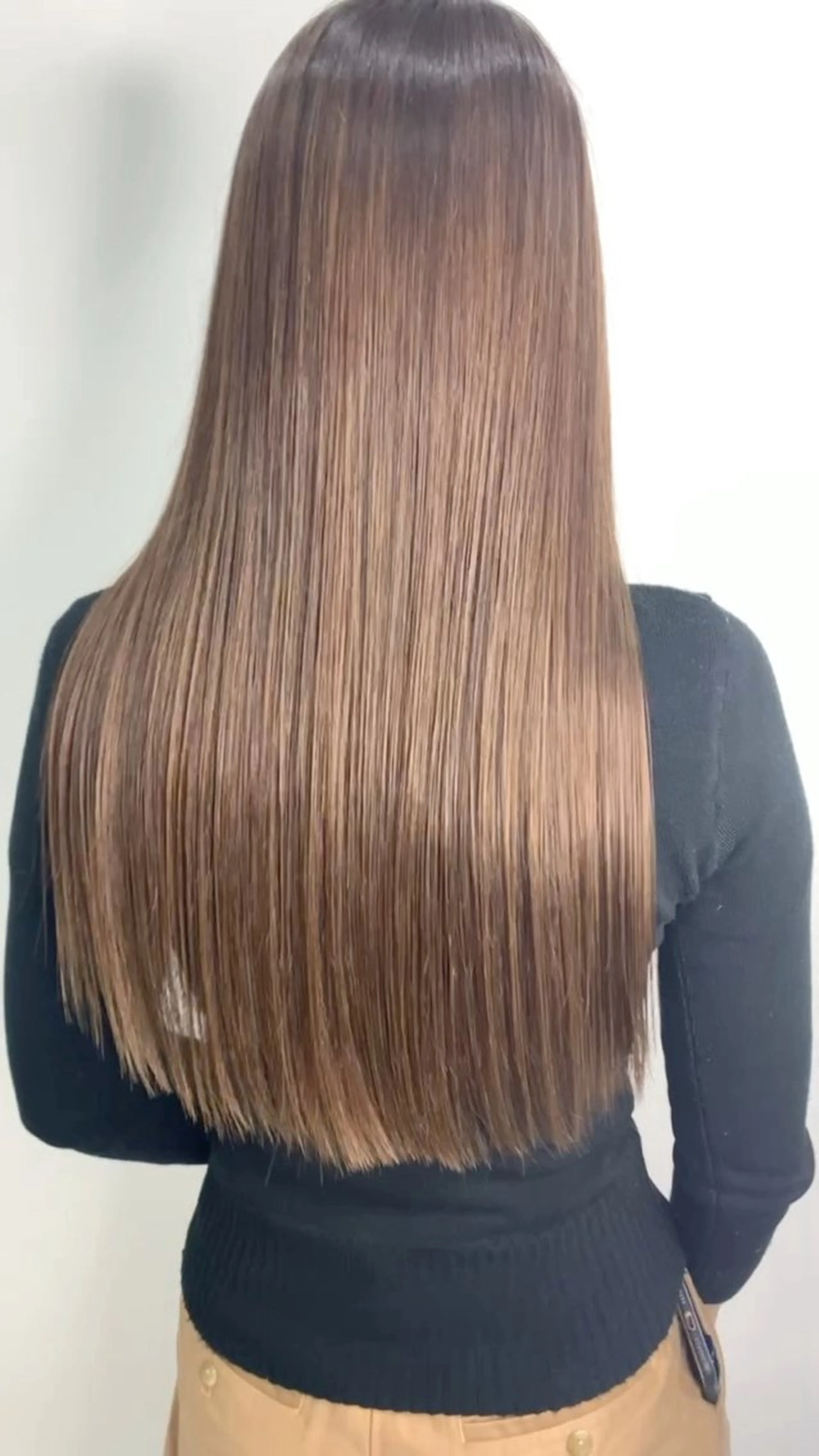 ロング カラー カット ヘアカラー トリートメント 中本 達也のヘアスタイル