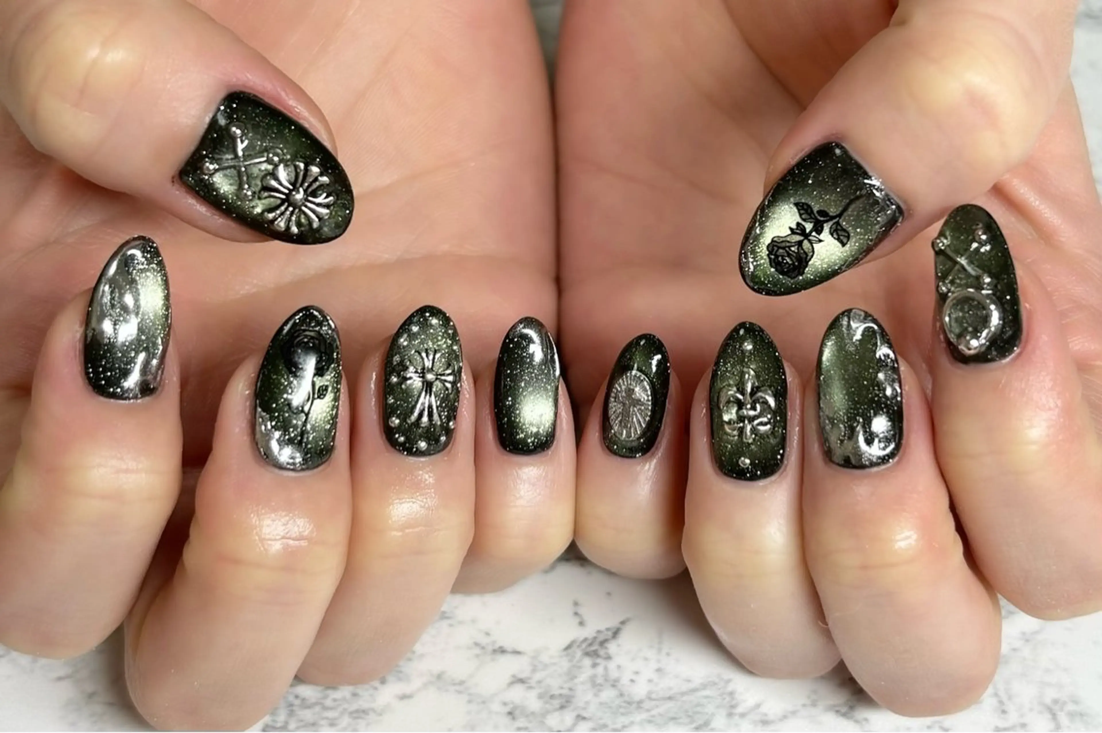 ネイル ハンドネイル 市川駅 ✿中津のネイルデザイン