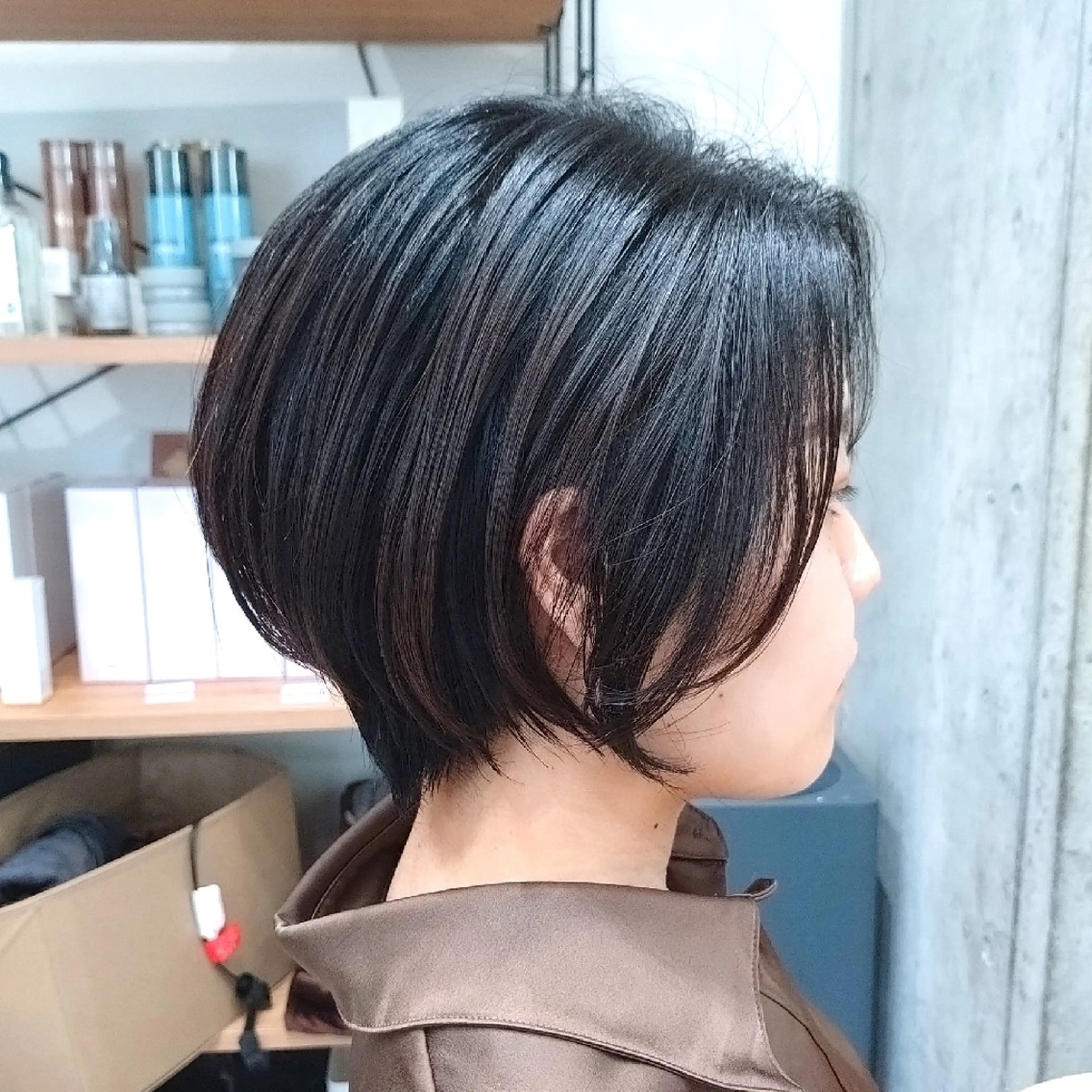 ショート カット トリートメント ヘアアレンジ/透明感 カラー/AKARIのヘアスタイル