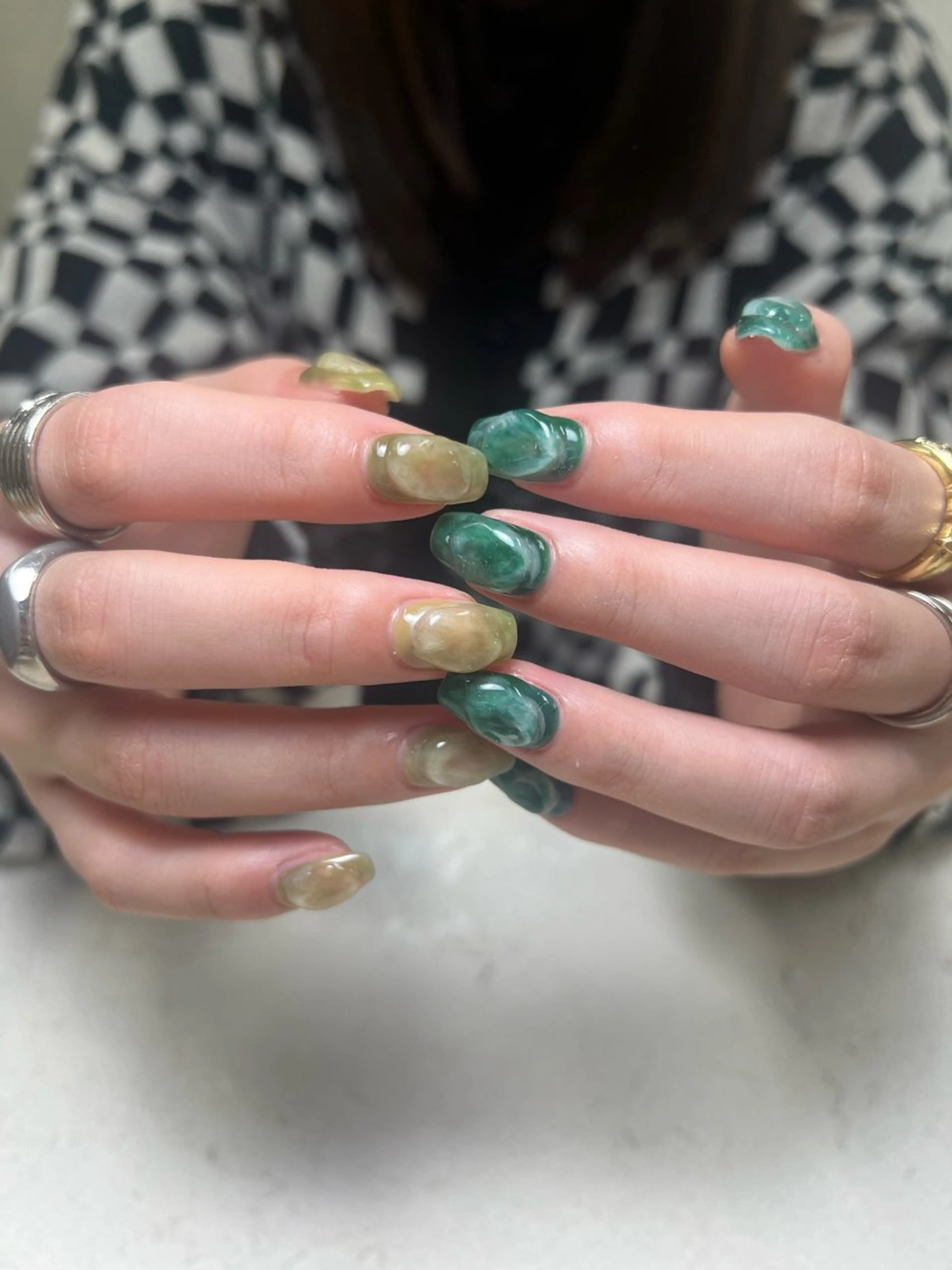 ネイル ハンドネイル nuás nailのネイルデザイン