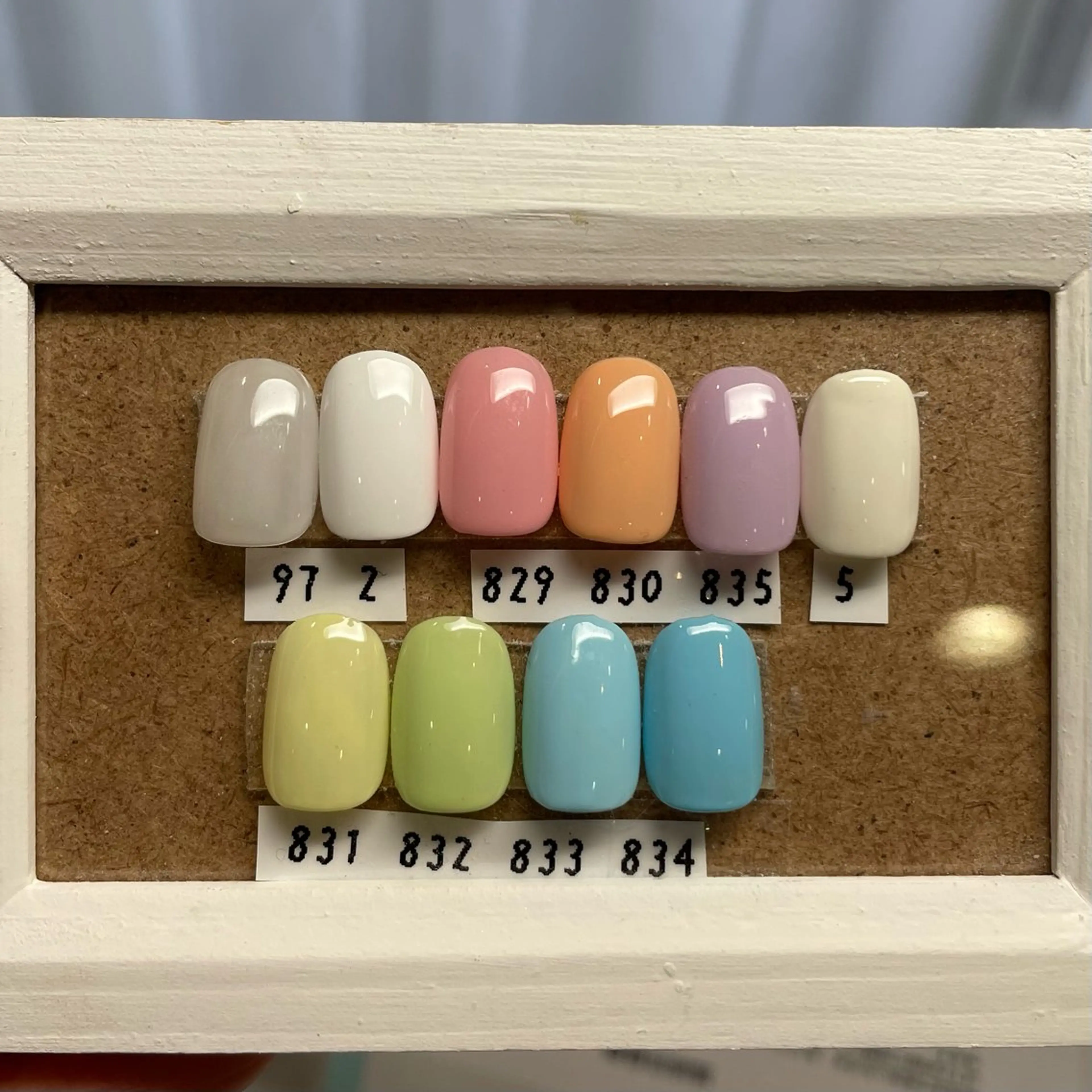 ネイル ワンカラーネイル パステルネイル nail salon abbie所属・abbie omiのネイルデザイン