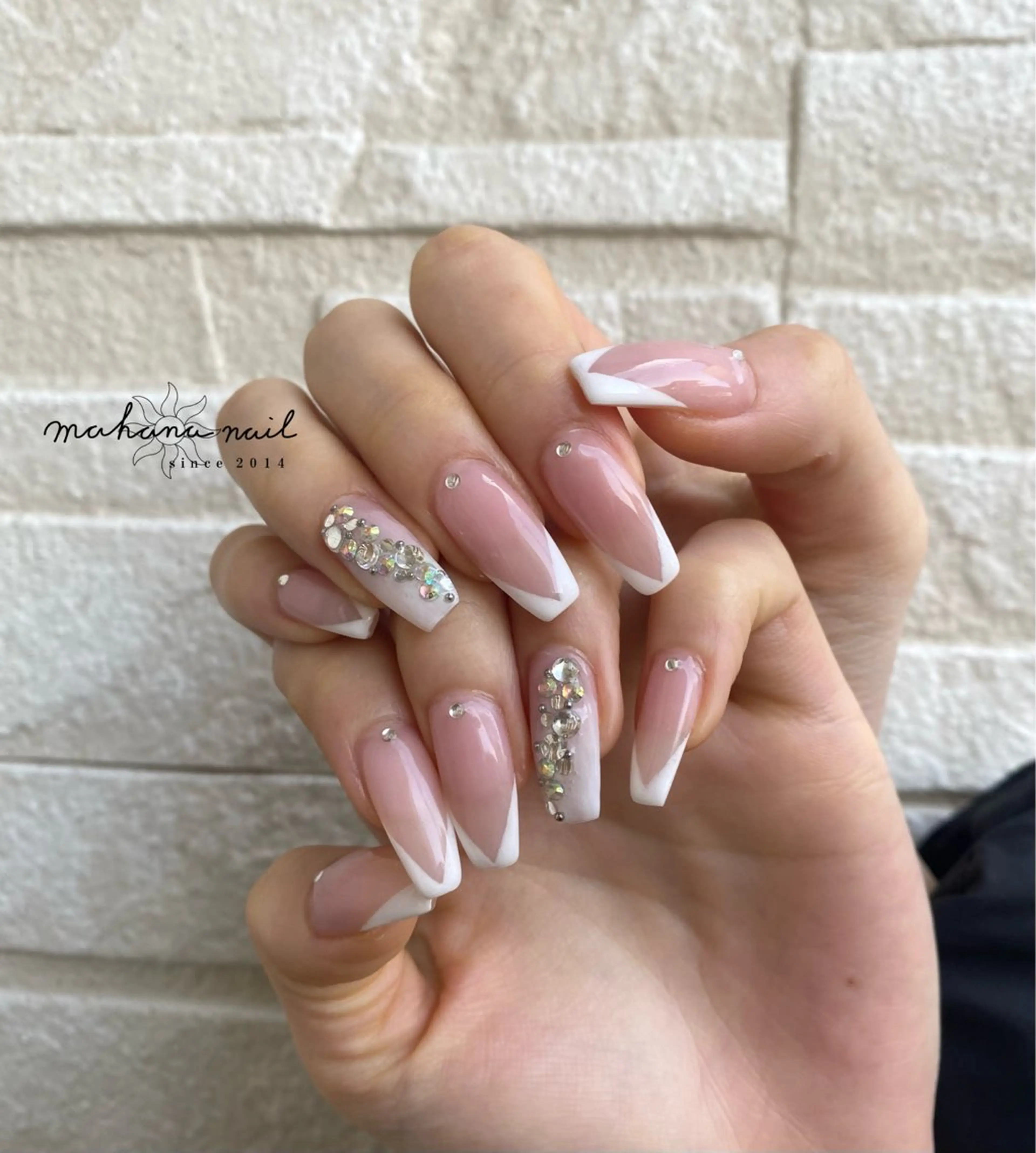 ネイル ロングネイル ハンドネイル mahana nailのネイルデザイン