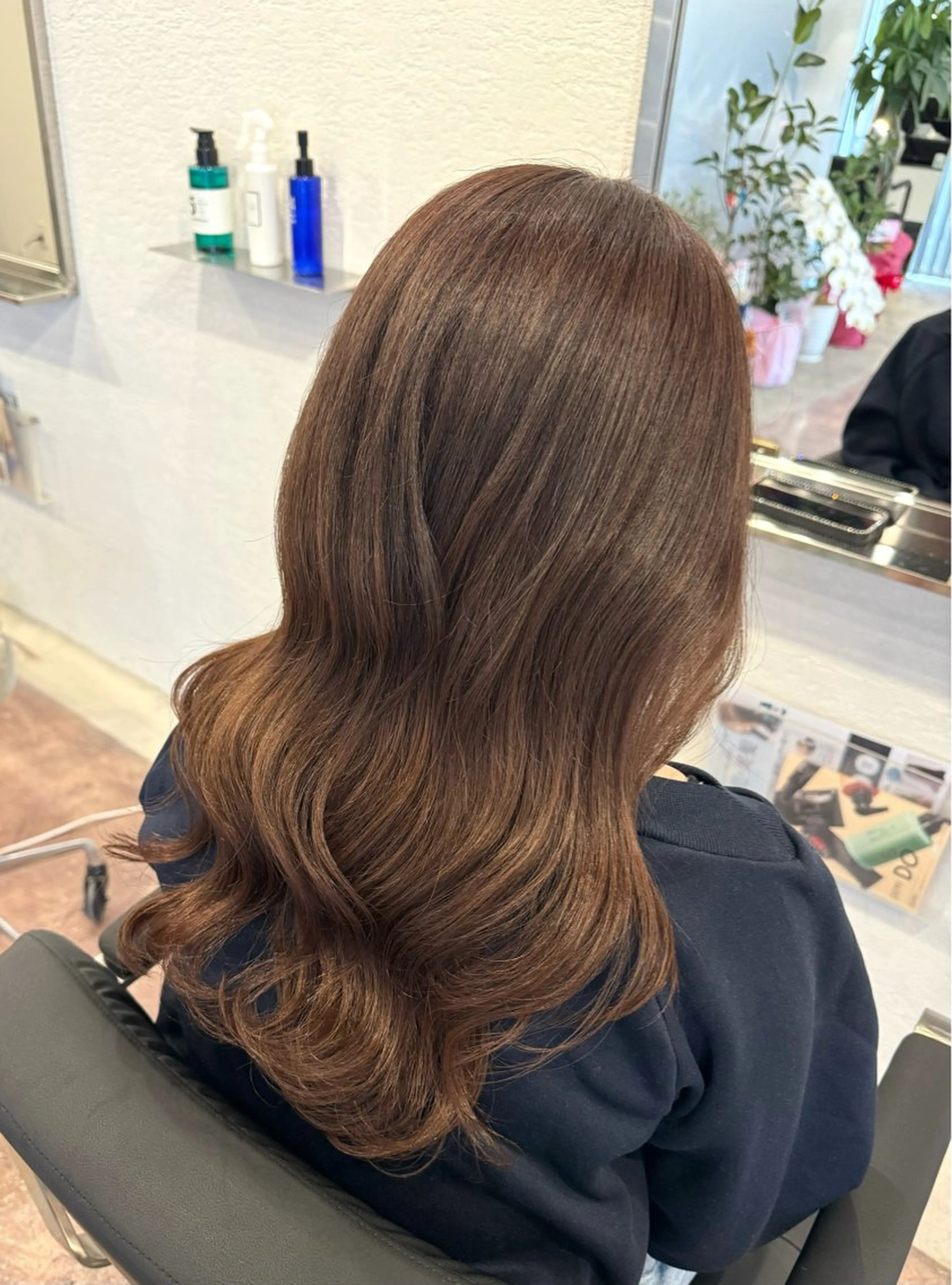 ロング 山下 遼香のヘアスタイル