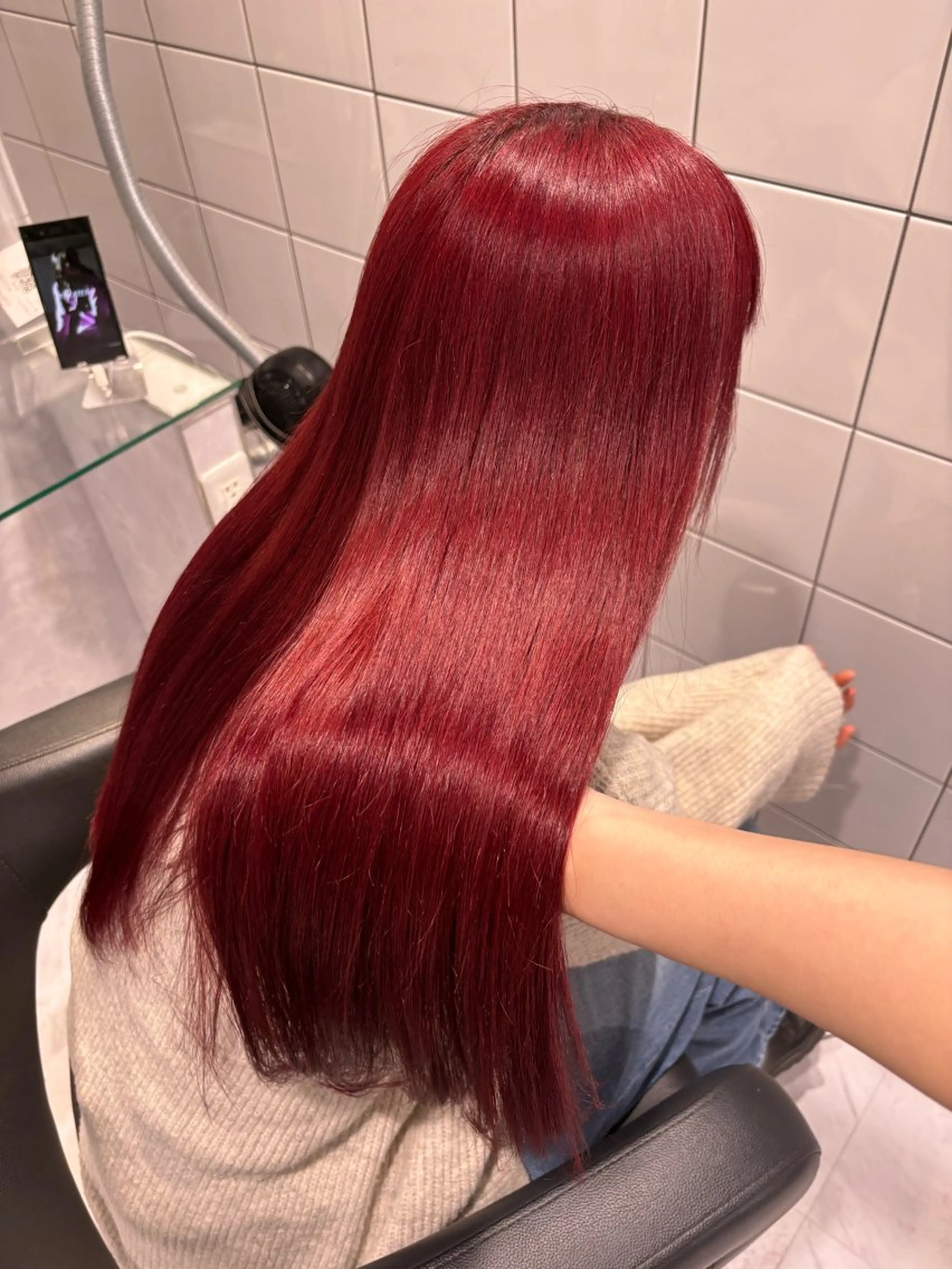 ロング 表参道♡暗髪^ྀི 艶カラー♡アユミのヘアスタイル