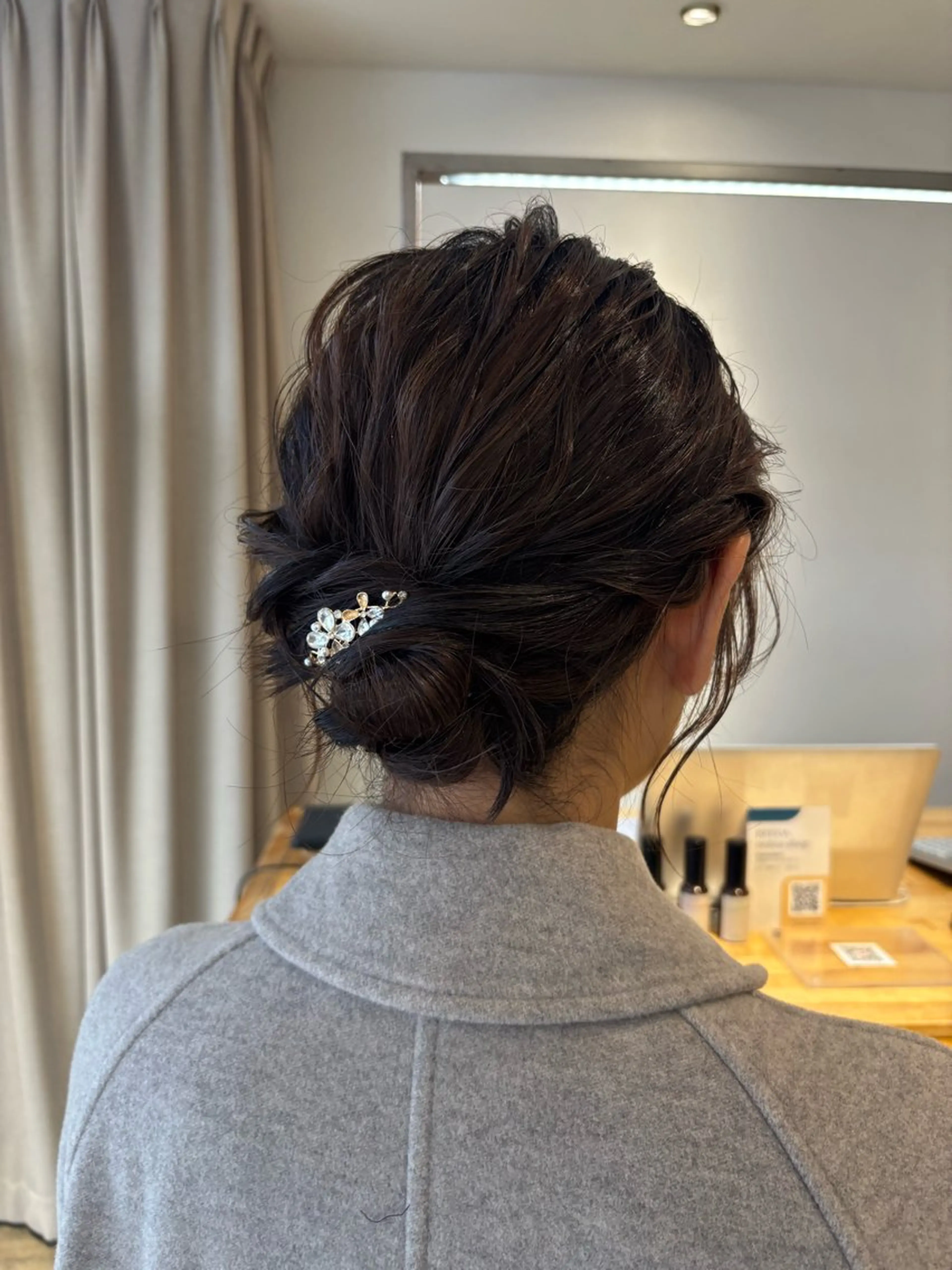 ヘアアレンジ ヘアセット NAVY/ Miharuのヘアスタイル