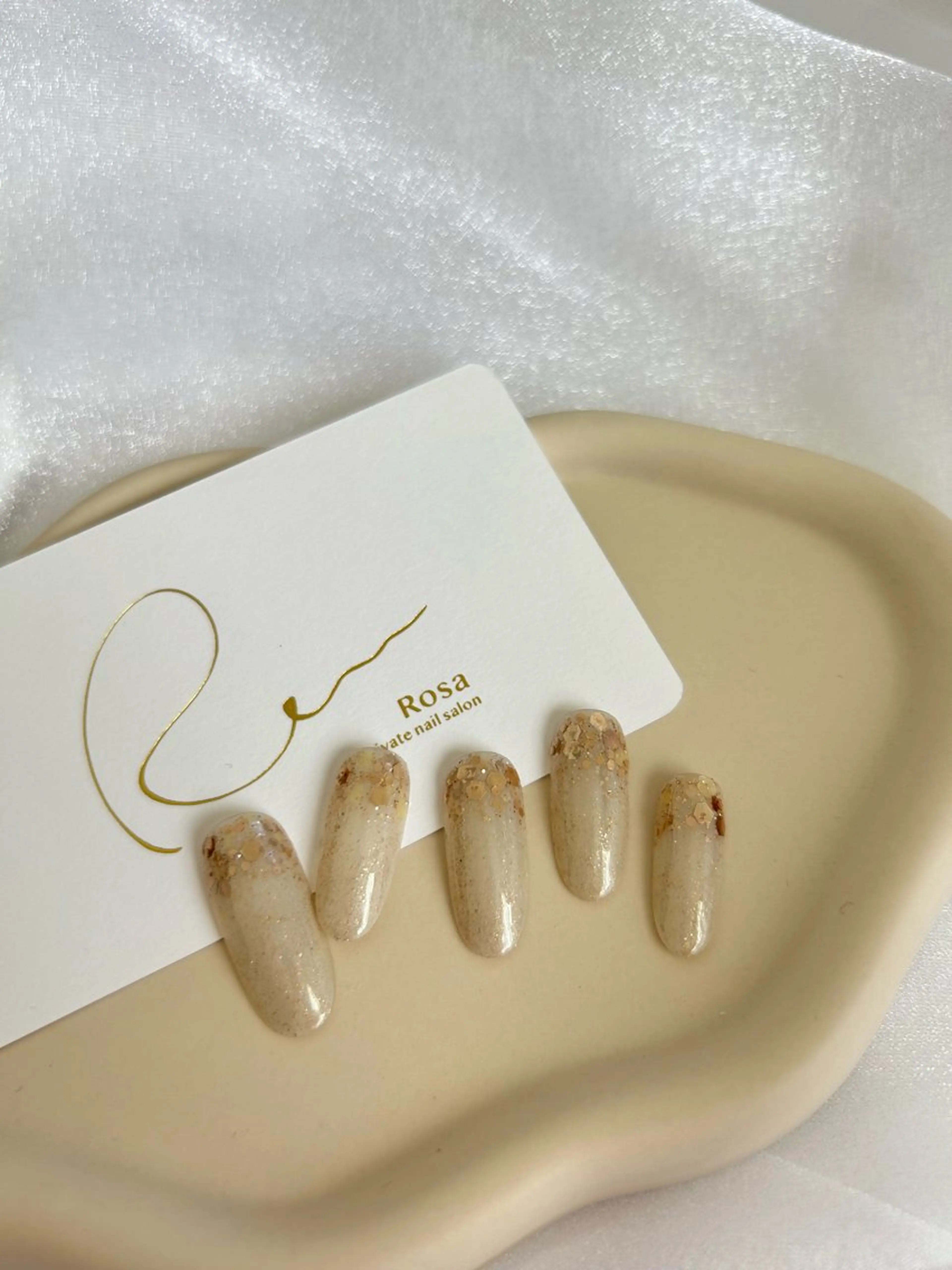 ネイル シンプルネイル nail salon Rosaのネイルデザイン