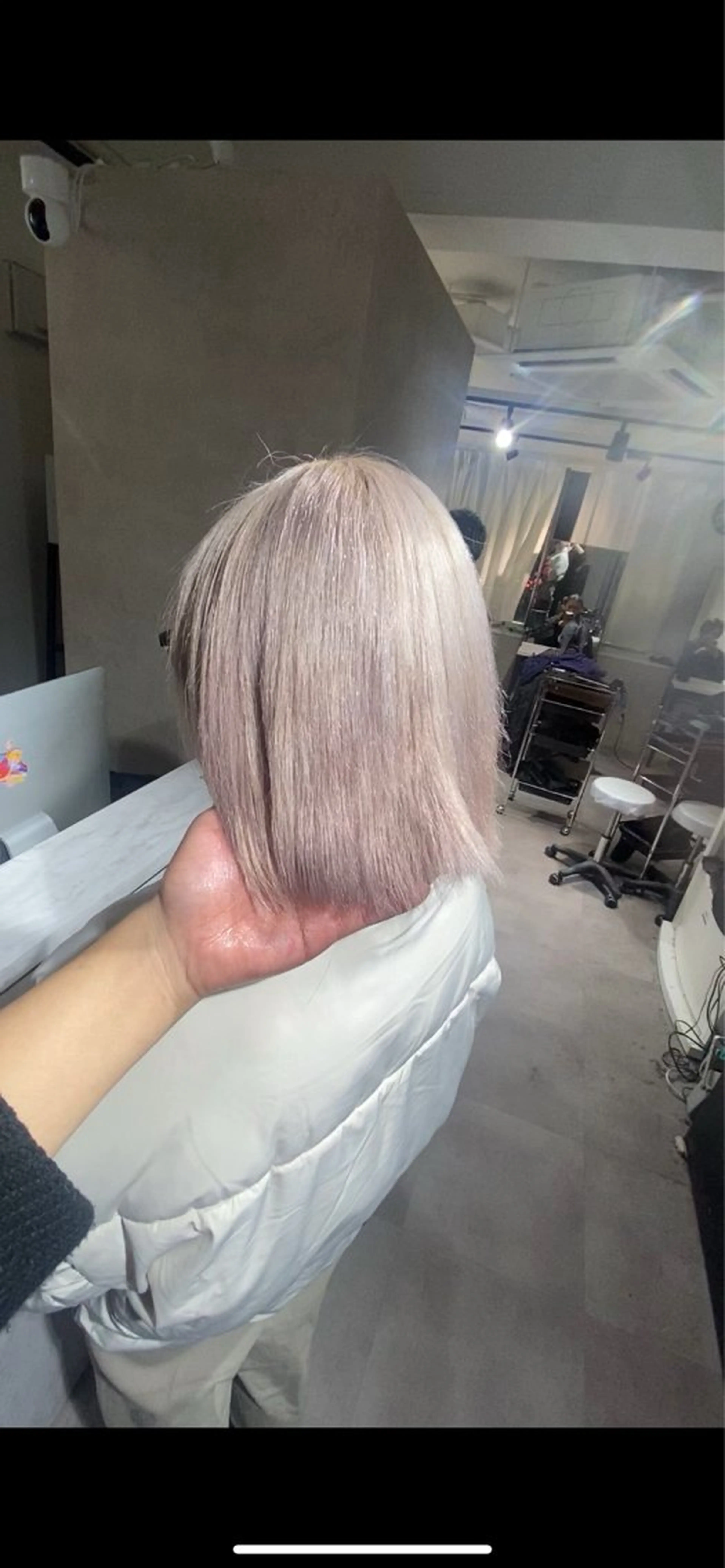 カラー ベージュカラー ミルクティーベージュ ホワイトベージュ カット ヘアカラー Seleneコウキ ブリーチ/ハイトーンのヘアスタイル