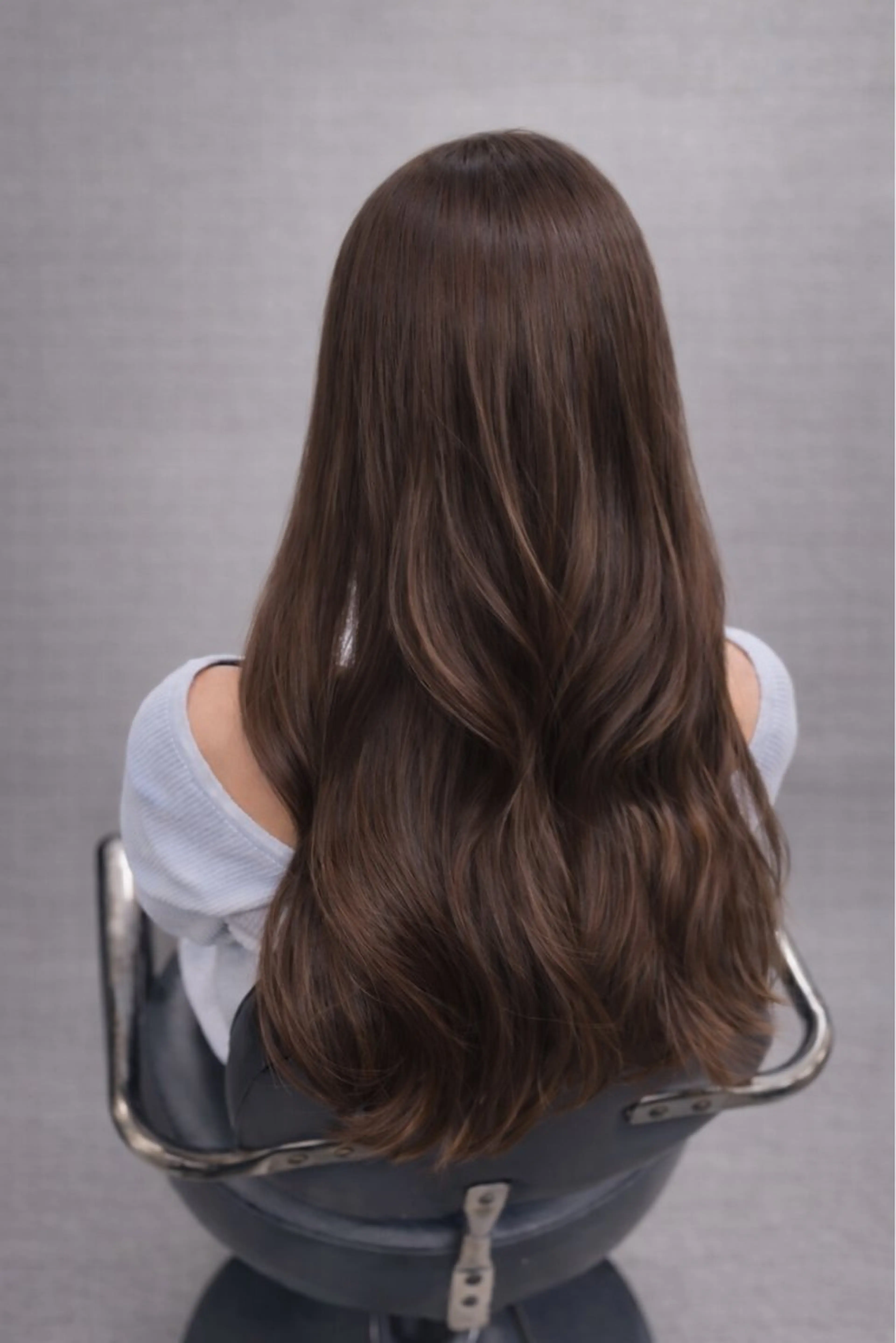 ロング カラー カット ヘアカラー トリートメント ダブルカラー 新宿のヘアスタイル