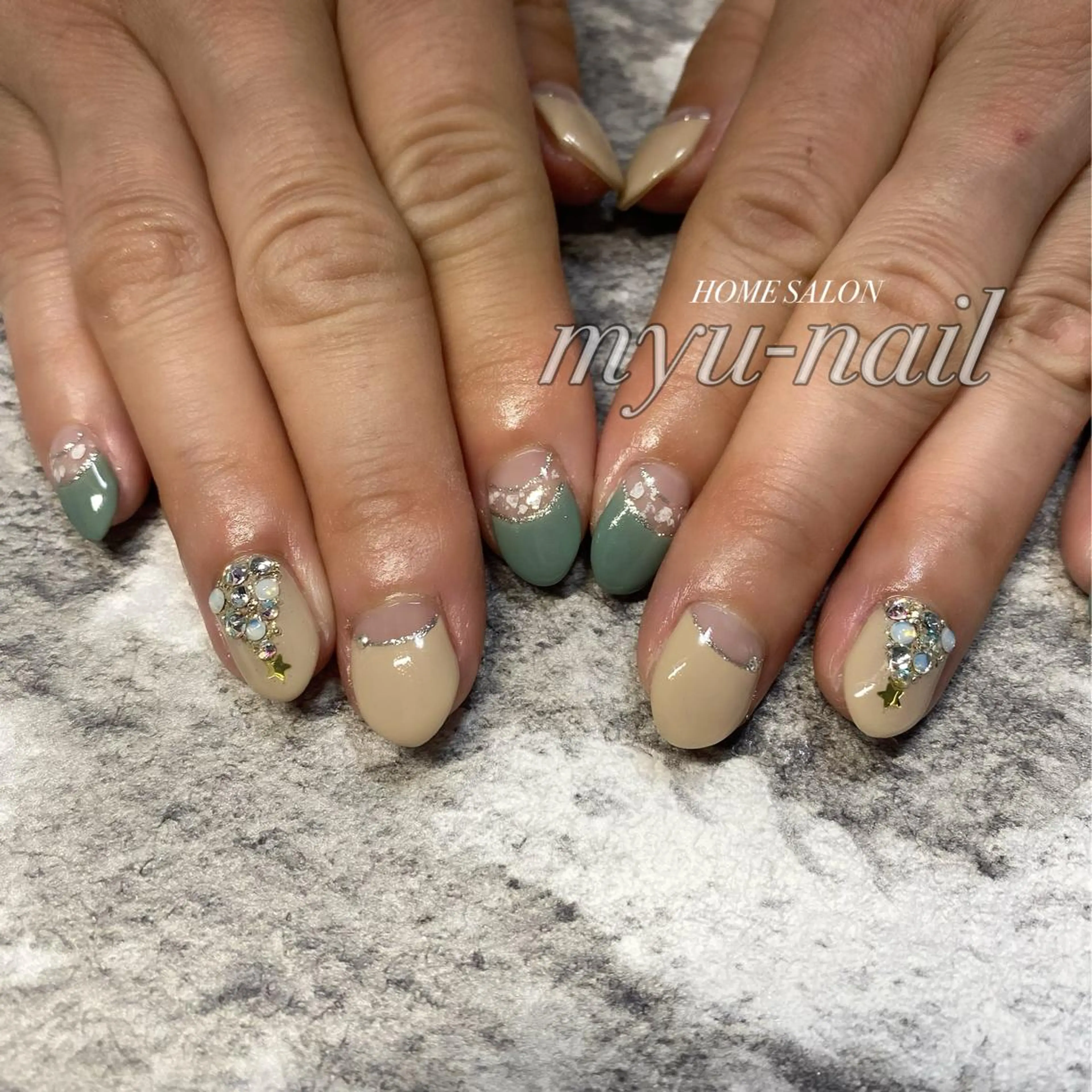 ネイル ホームサロン myu-nailのネイルデザイン