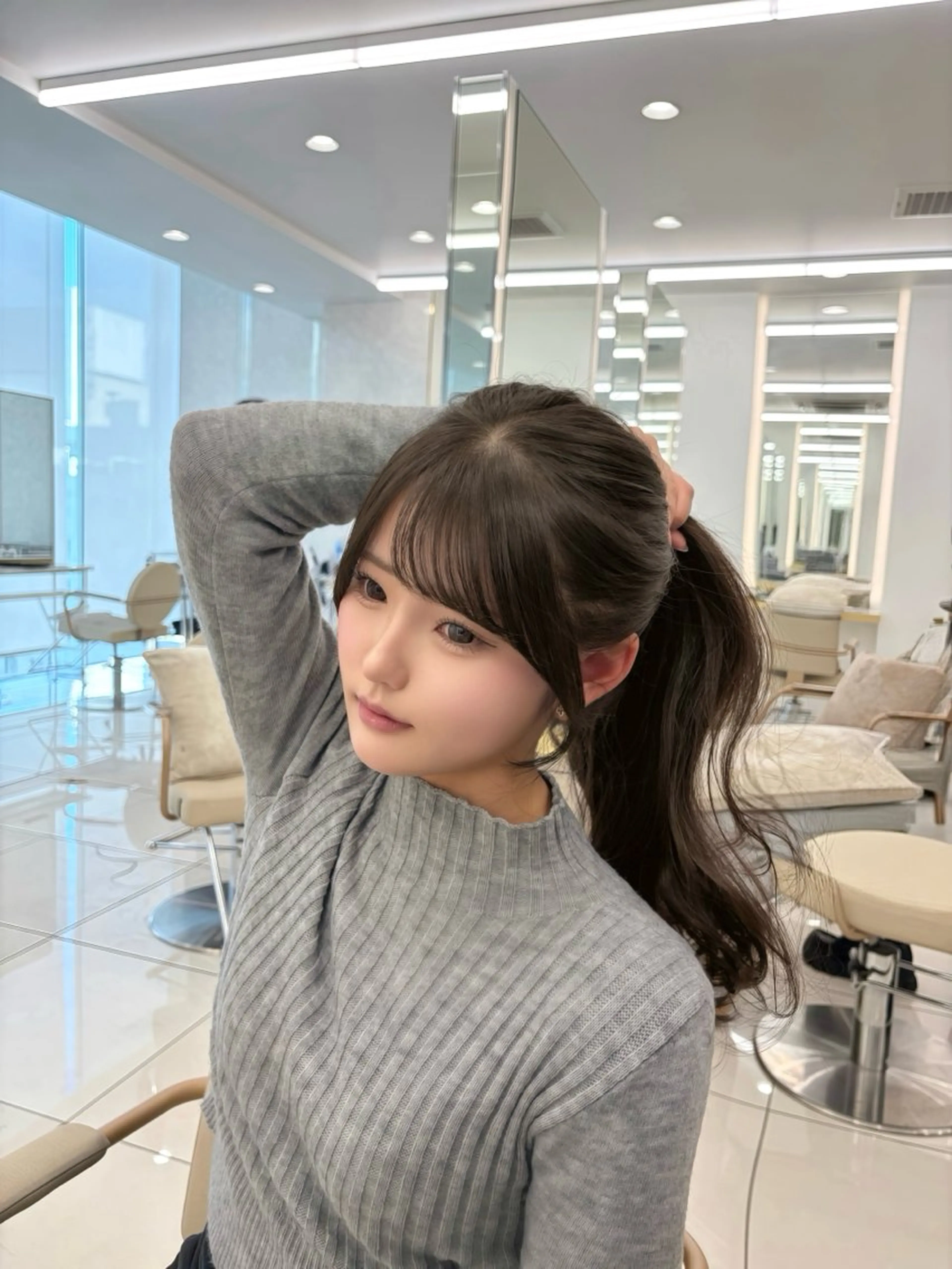 栄/レイヤー/ 津野 こころのヘアスタイル