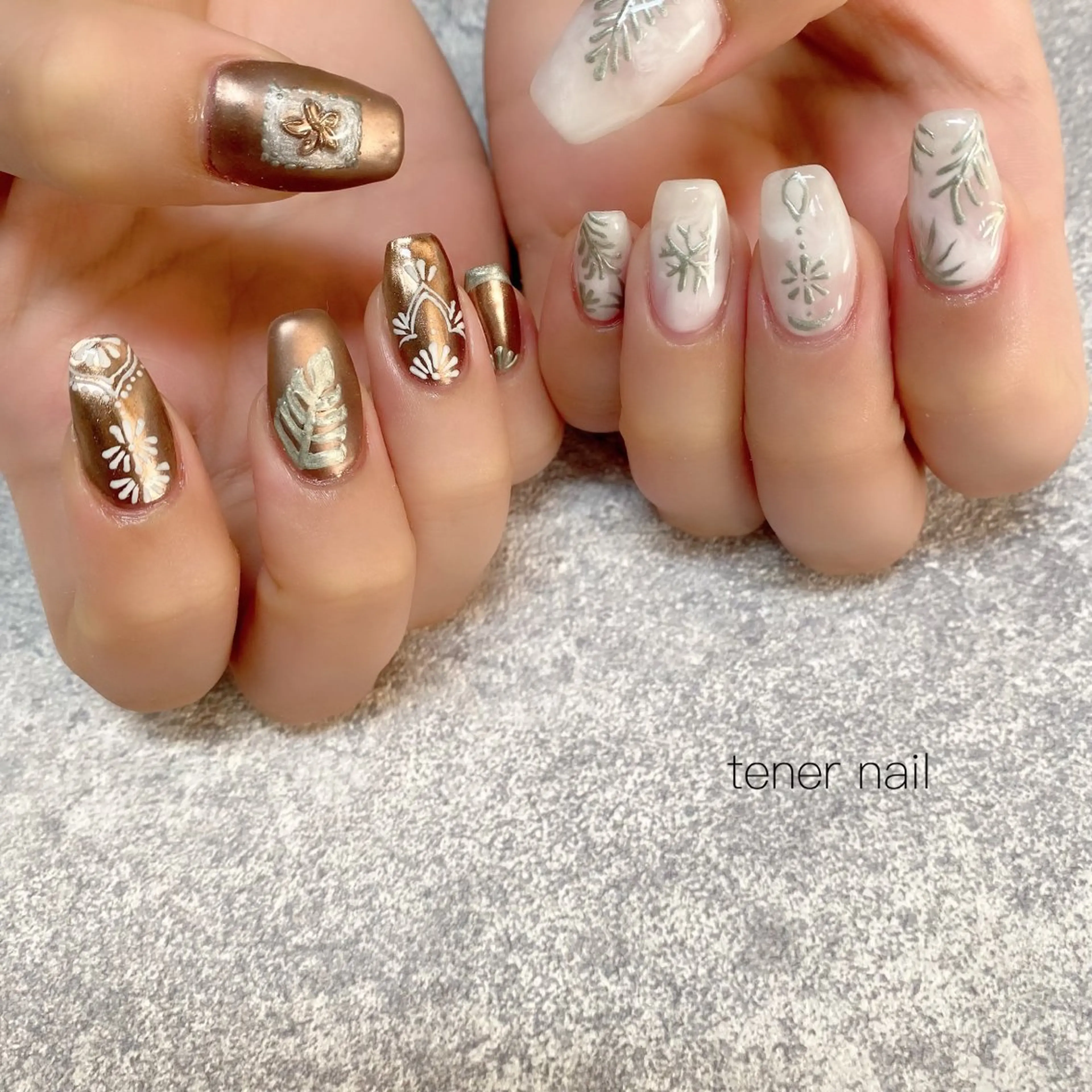 ネイル 夏ネイル tener  nail  テネルネイル所属・テネルネイル tener nailのネイルデザイン