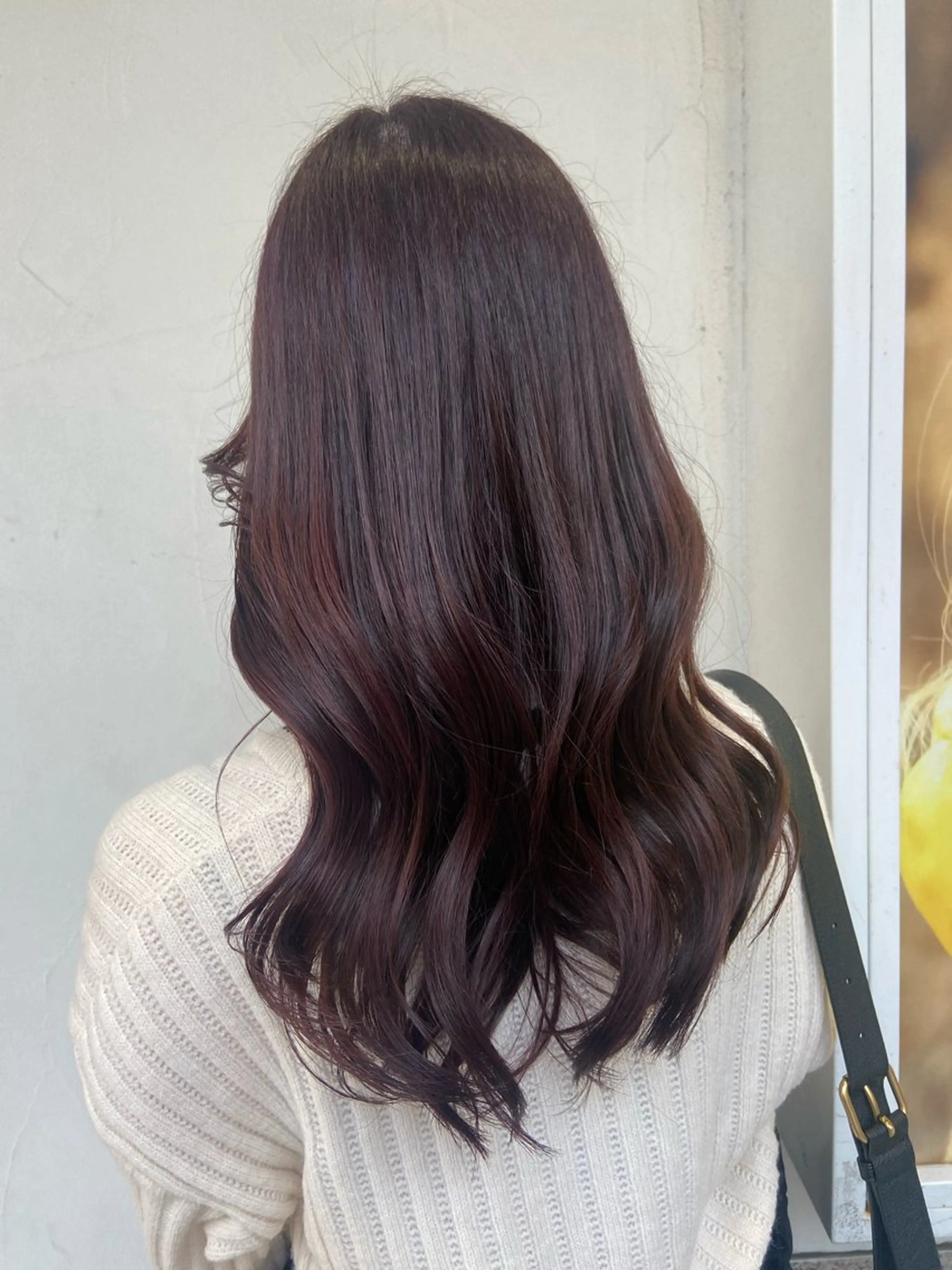 ロング カラー ピンクカラー カット ヘアカラー 🌙Ash中目黒 坪内沙月🌙のヘアスタイル