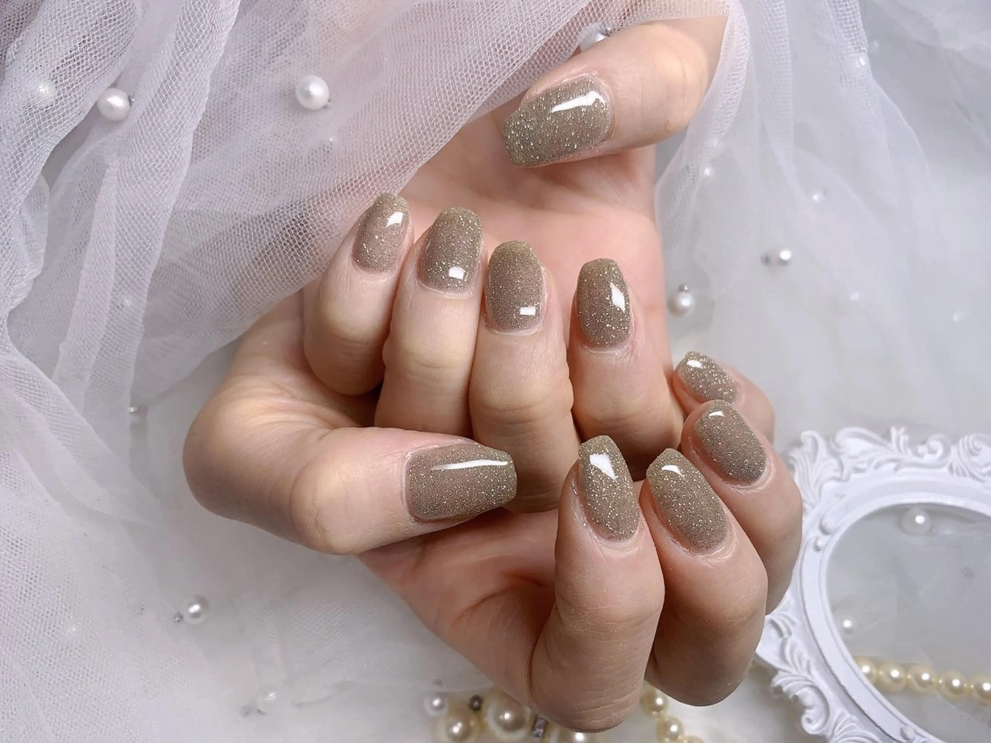 ネイル ワンカラーネイル ハンドネイル Belle nail salon 新小岩のネイルデザイン