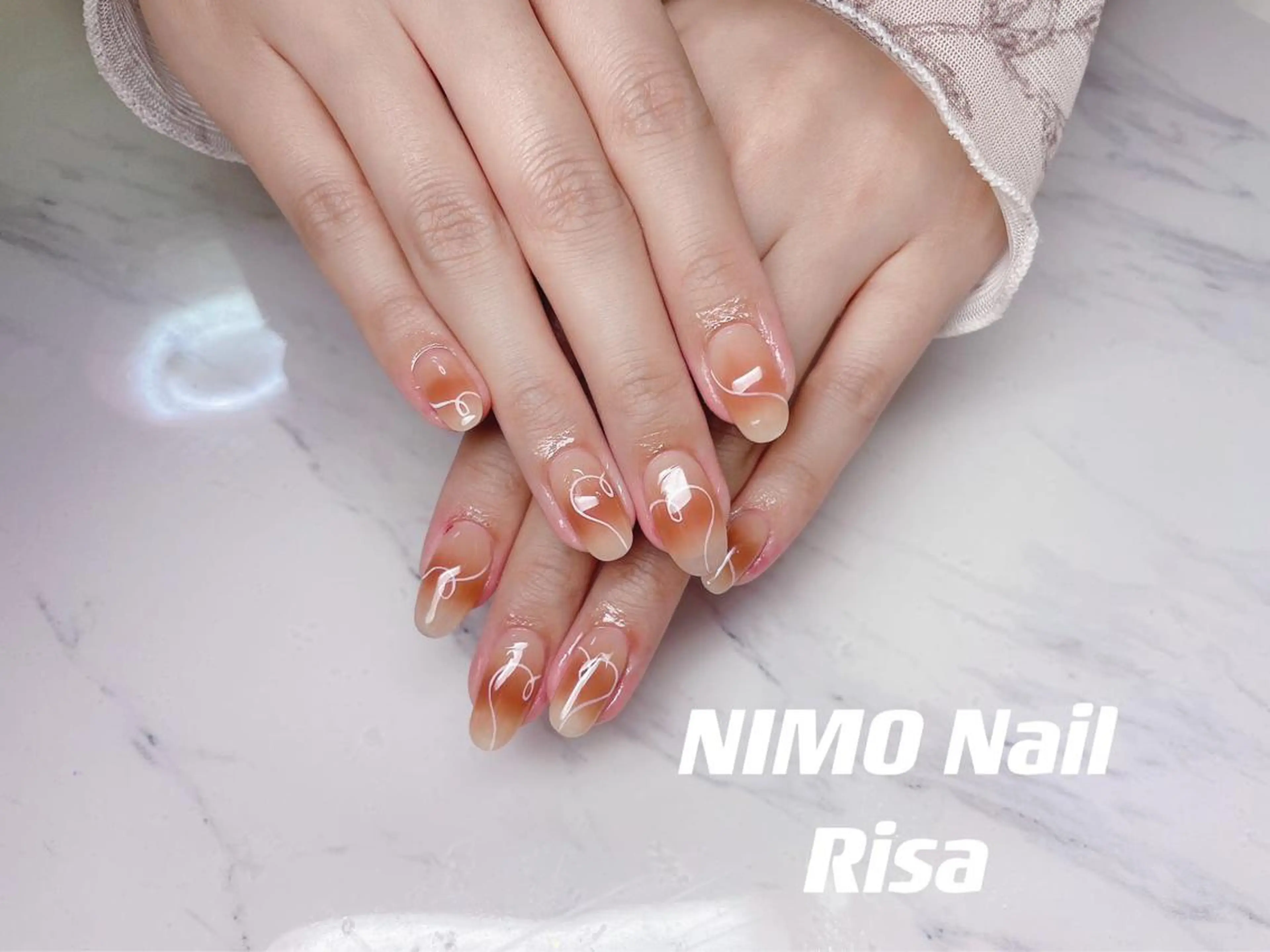 ネイル ハンドネイル RI SA☀️ リサのネイルデザイン