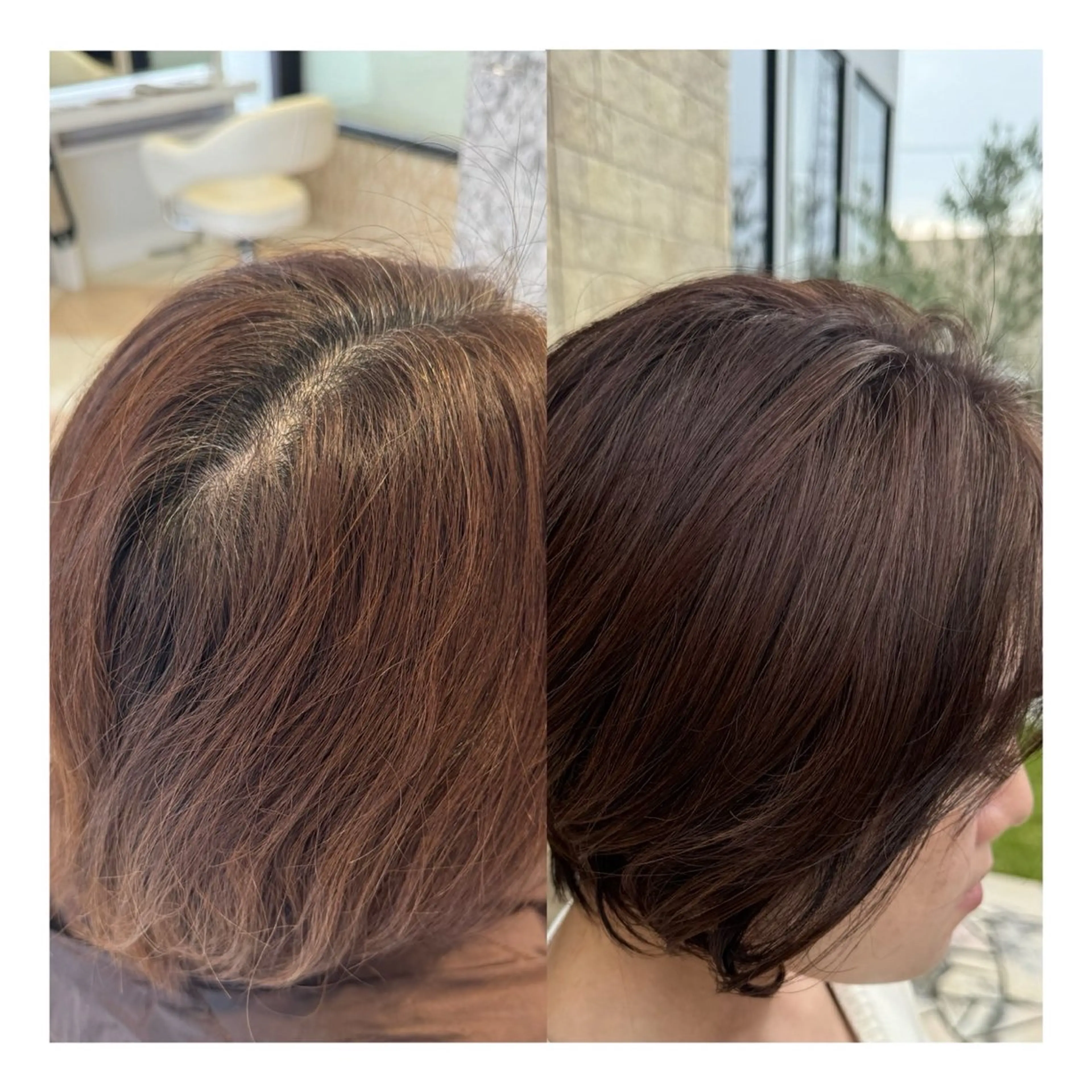 ショート EARTH所属・NATSUMI 透明感カラーのヘアスタイル