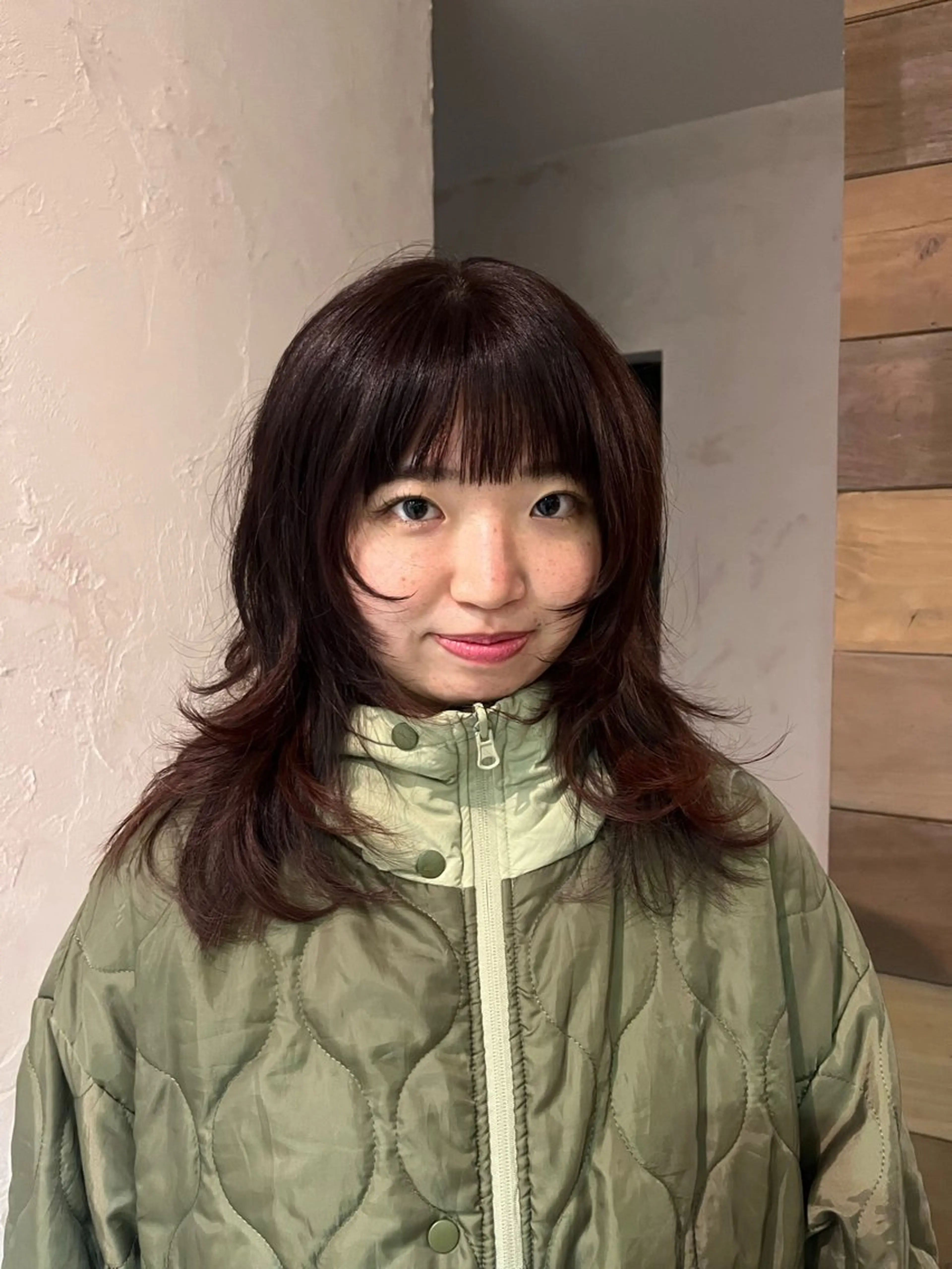 ロング カラー レイヤーカット 村松 かほのヘアスタイル
