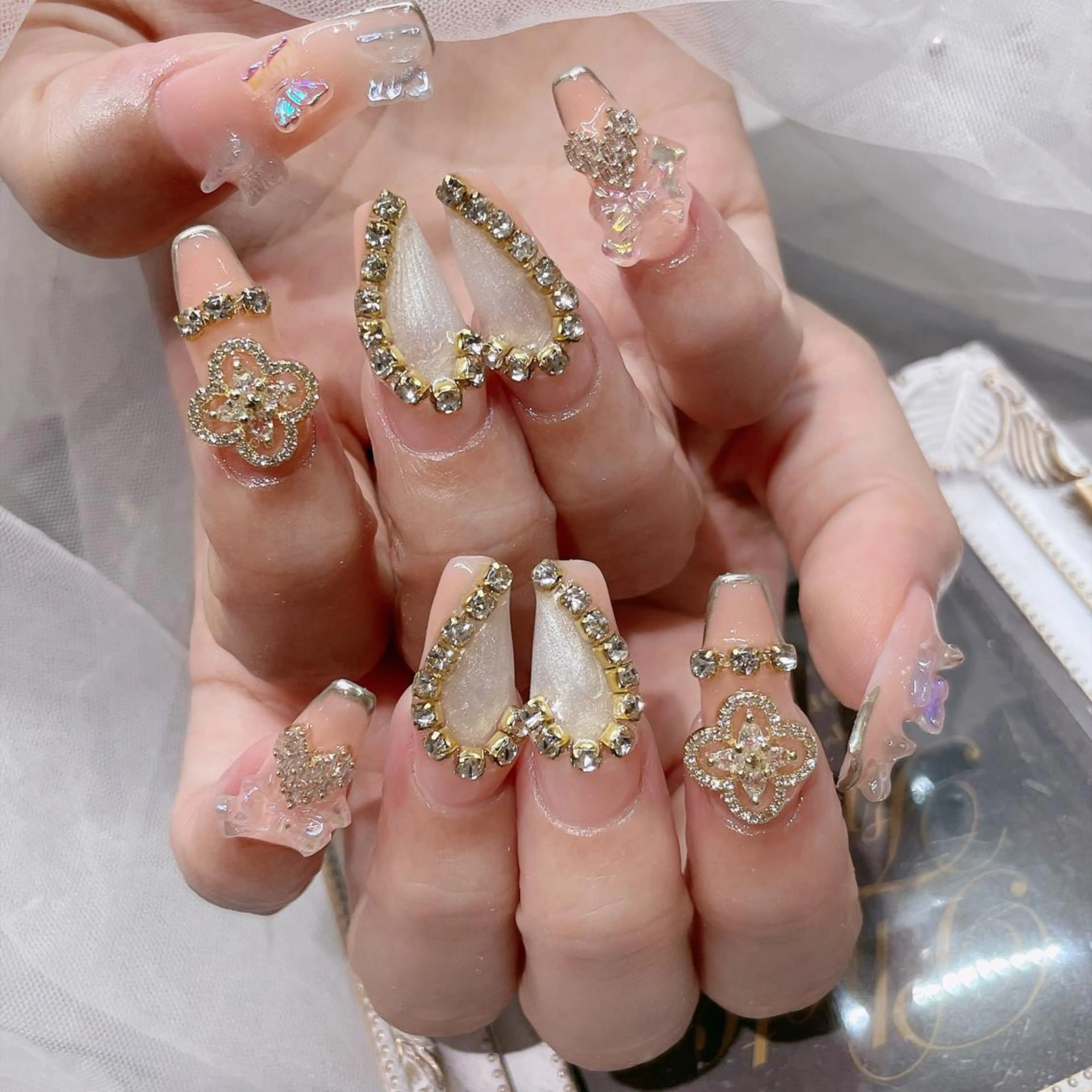 ネイル 長さだし専門店 M2 rikaのネイルデザイン