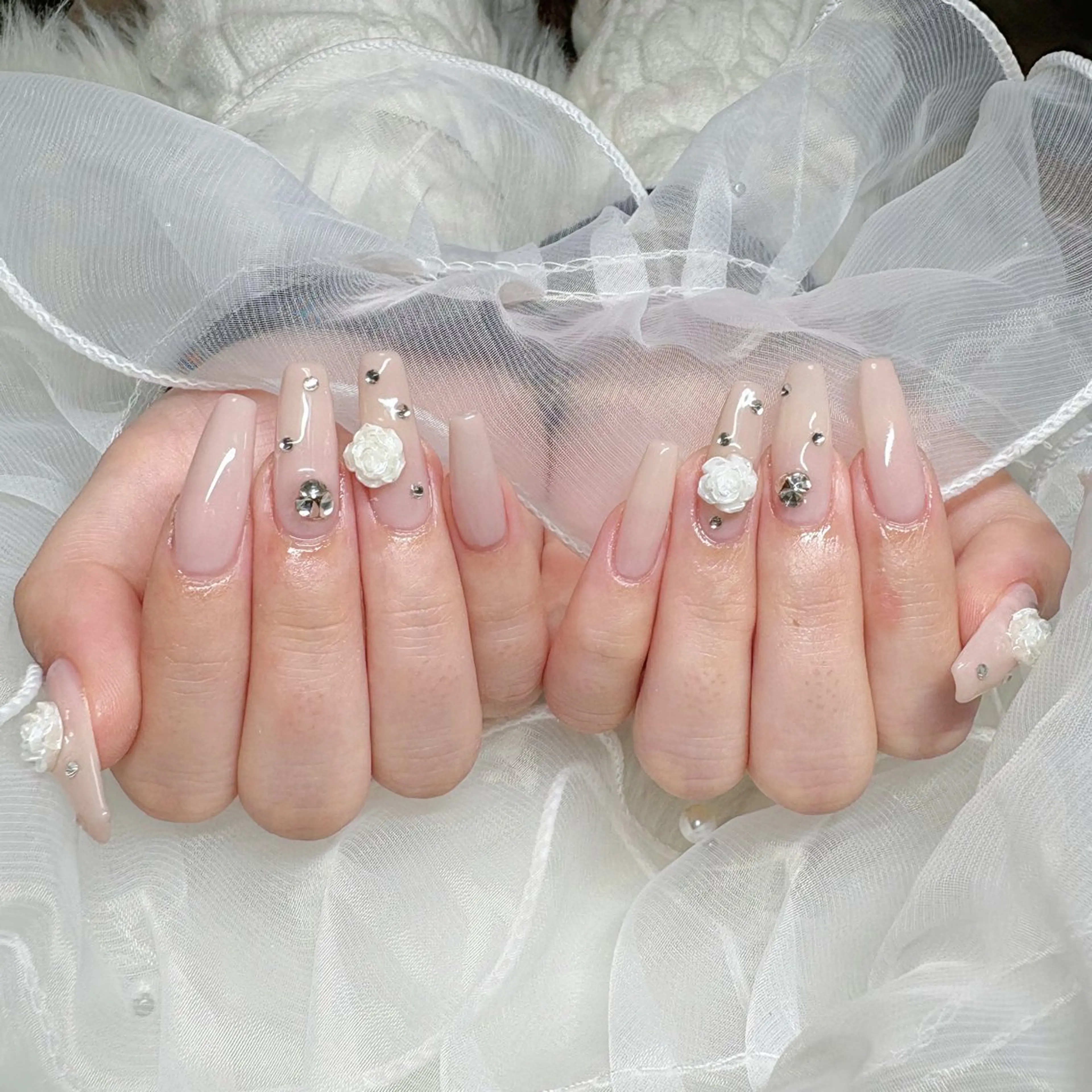 ネイル アートネイル ハンドネイル 🐝TOMO🎀ིྀ 【パラジェル取扱店】のネイルデザイン