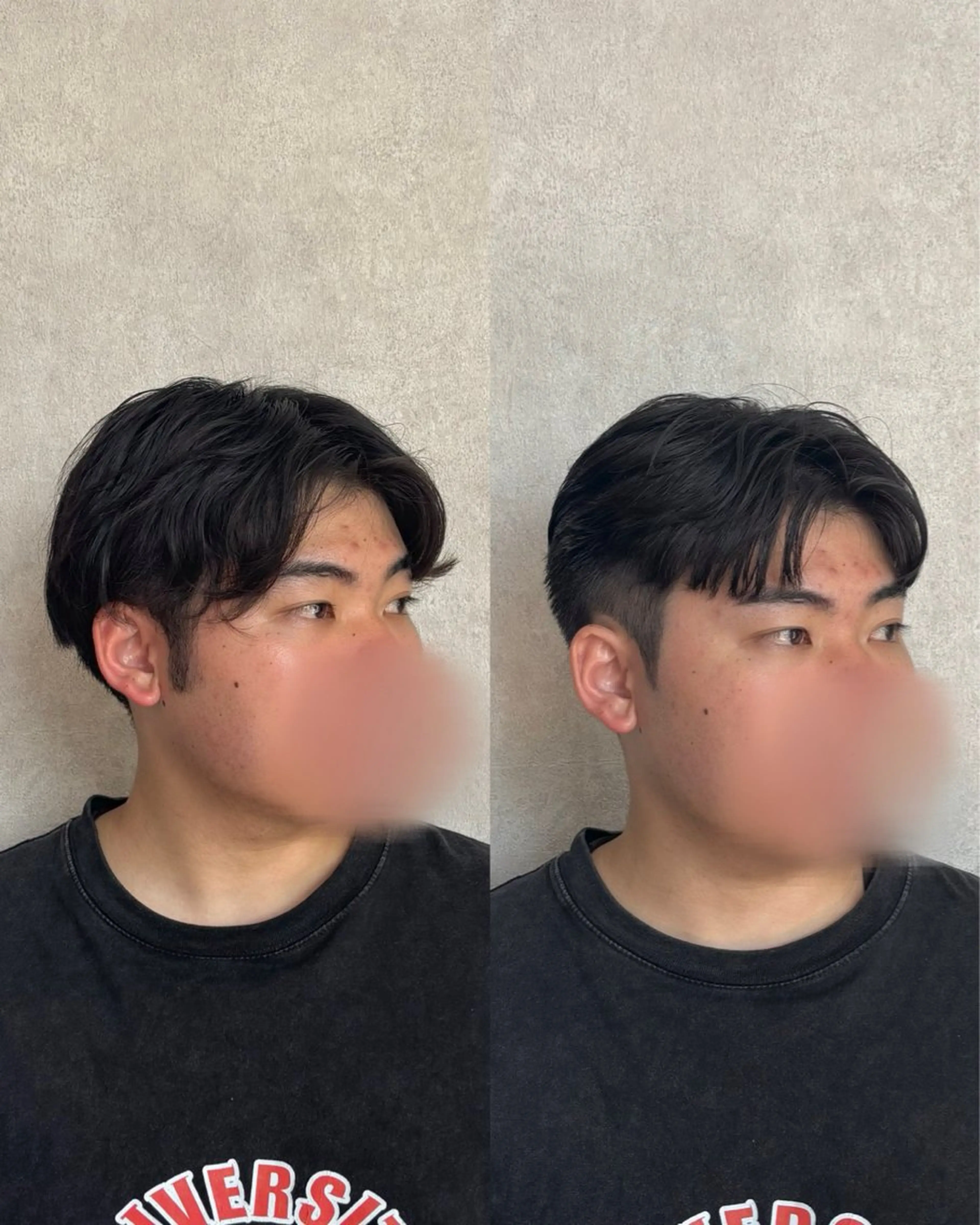 ショート パーマ メンズ 韓国メンズヘア/ ダウンパーマ/歩夢のヘアスタイル