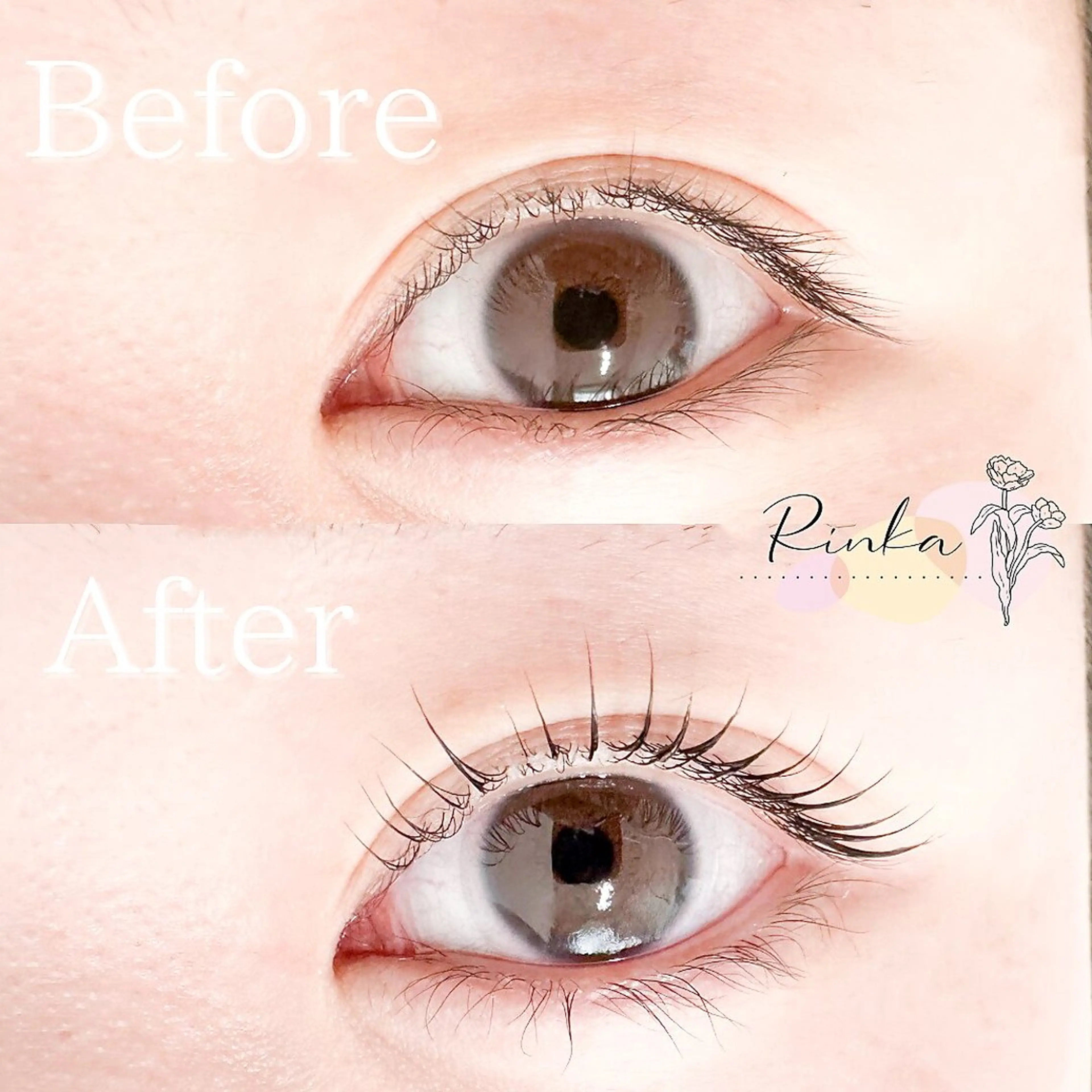 マツエク・マツパ RINKA所属・nachika 🥝のマツエク・マツパデザイン